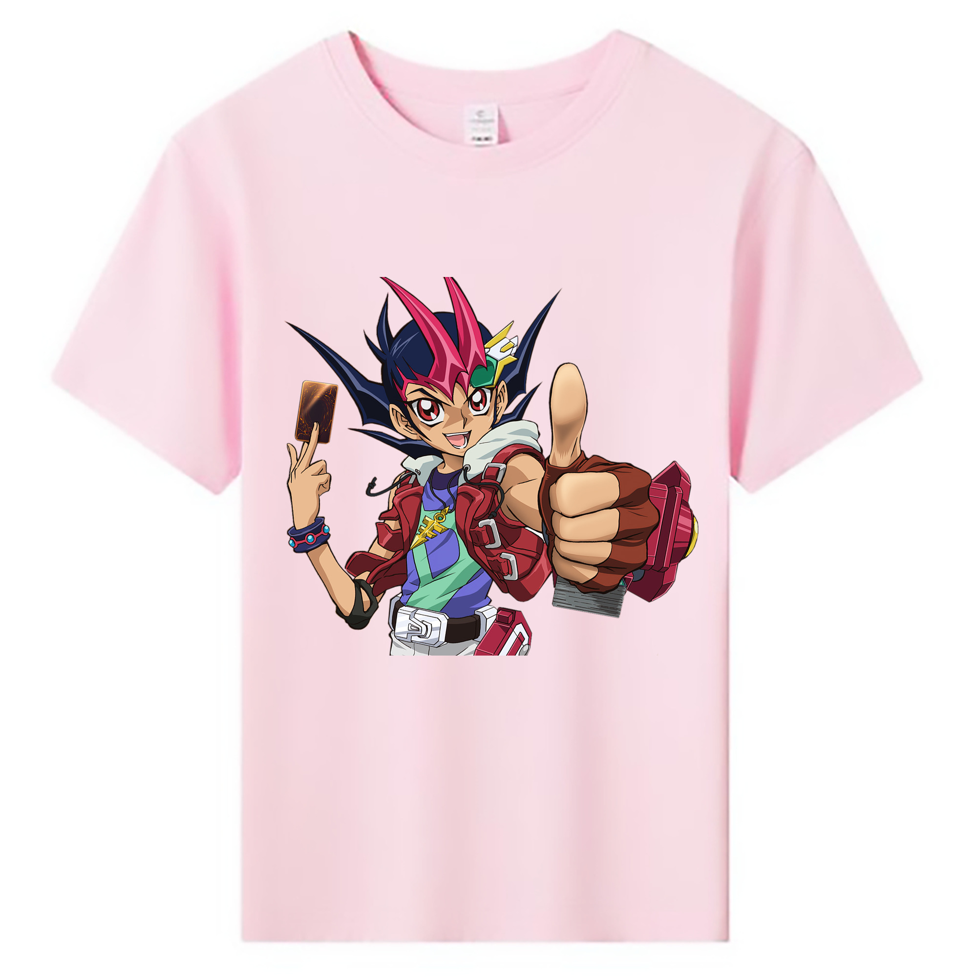 （画像用） 遊☆戯☆王 Yu-Gi-Oh! 綿100％キッズTシャツ（フロントプリント）