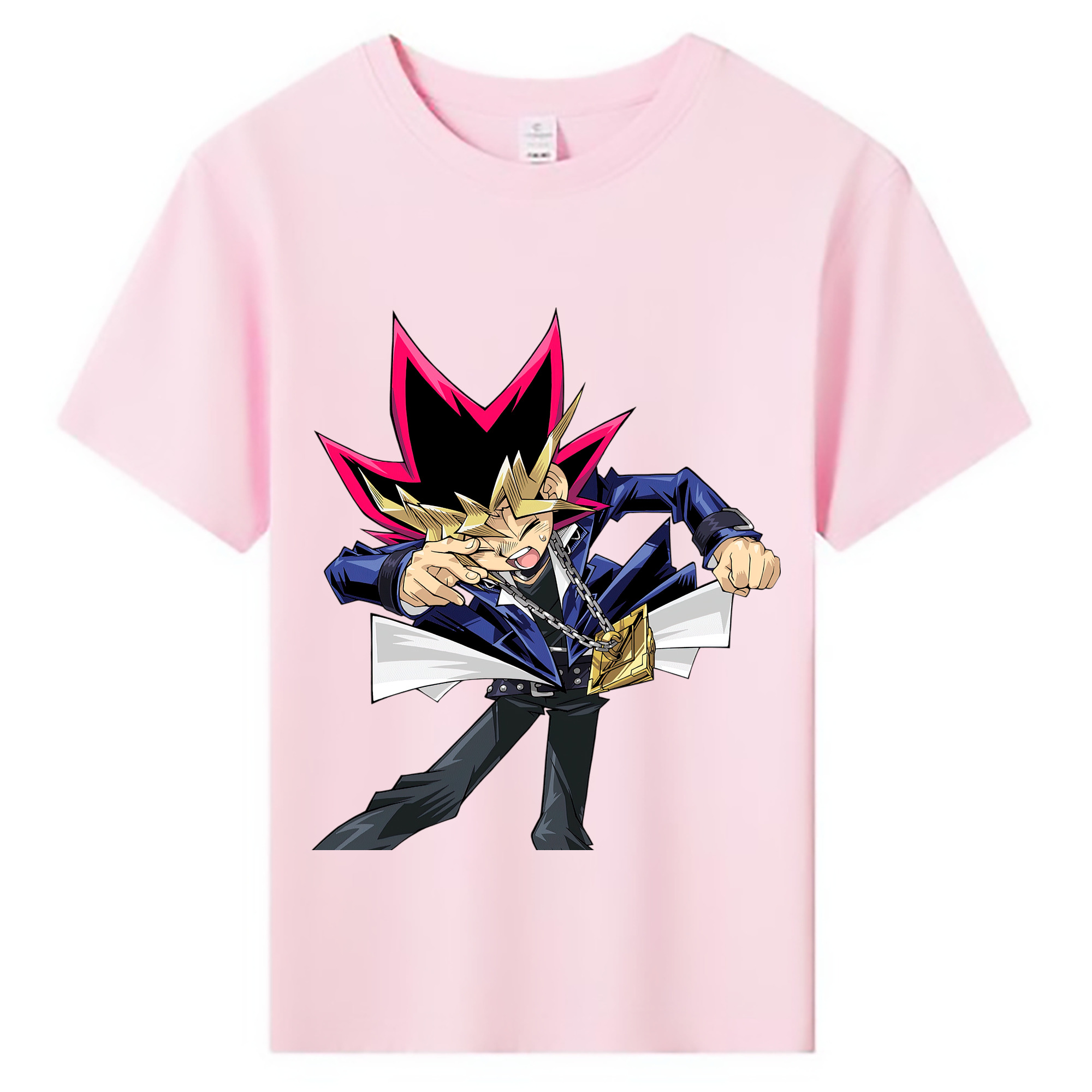 （画像用） 遊☆戯☆王 Yu-Gi-Oh! 綿100％キッズTシャツ（フロントプリント）