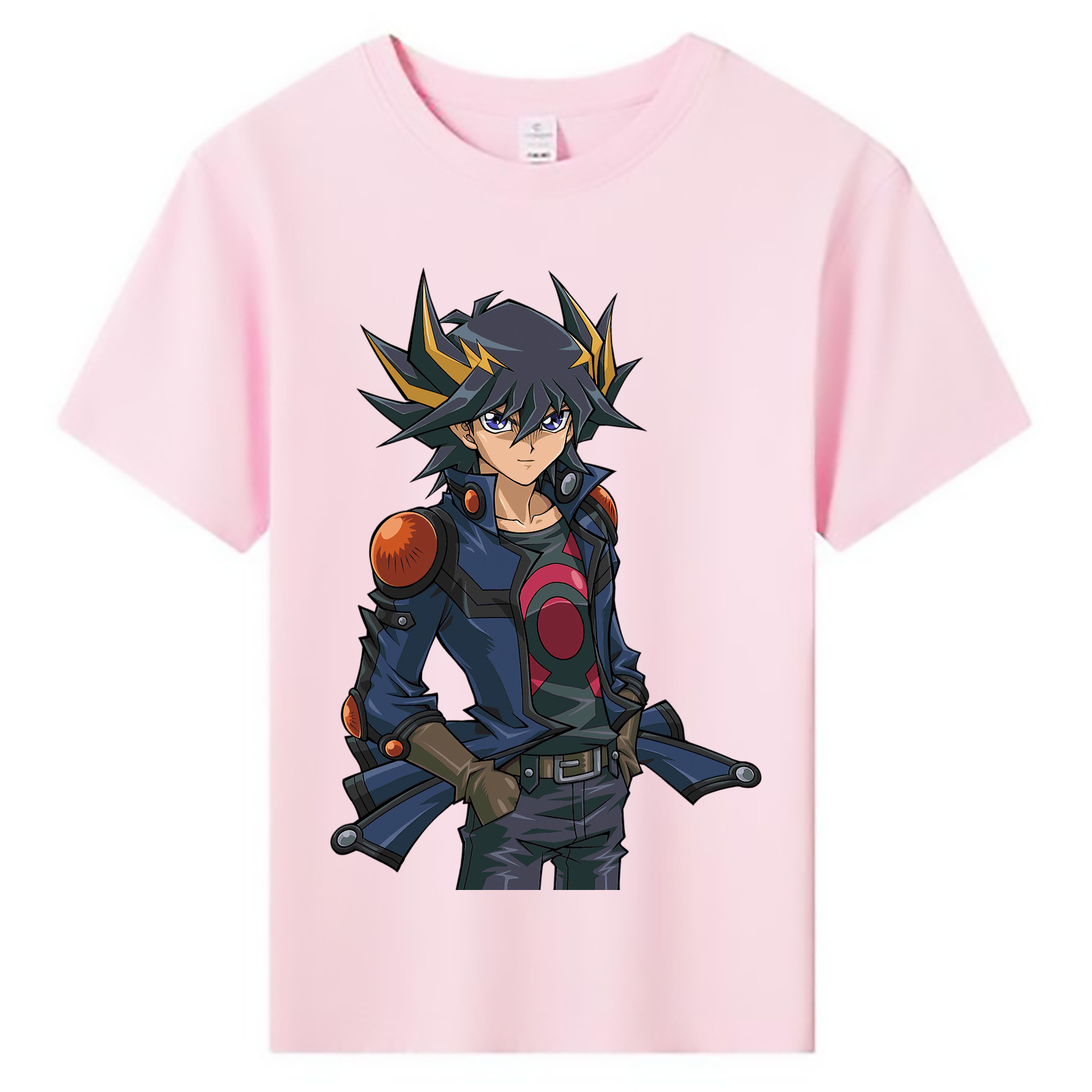 （画像用） 遊☆戯☆王 Yu-Gi-Oh! 綿100％キッズTシャツ（フロントプリント）