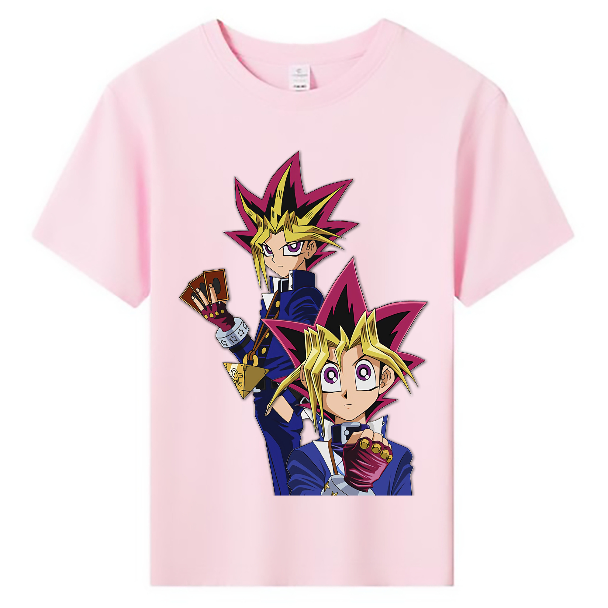 （画像用） 遊☆戯☆王 Yu-Gi-Oh! 綿100％キッズTシャツ（フロントプリント）
