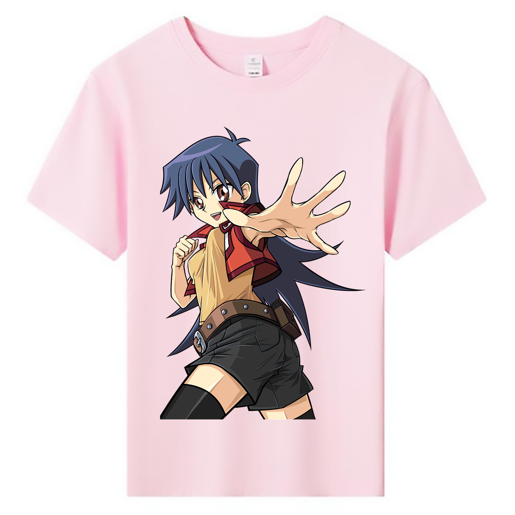 （画像用） 遊☆戯☆王 Yu-Gi-Oh! 綿100％キッズTシャツ（フロントプリント）