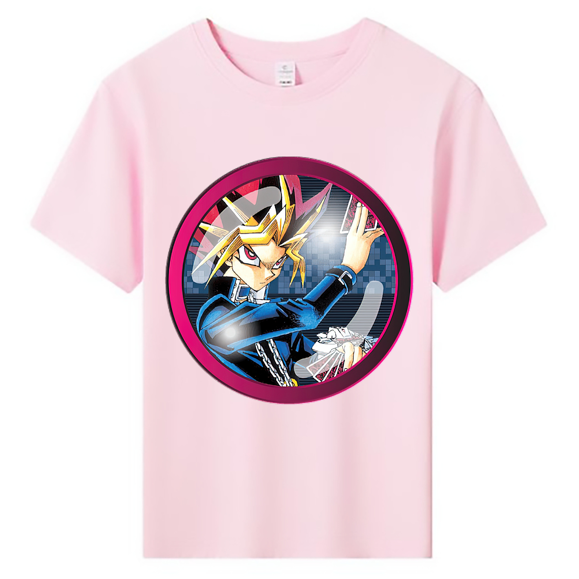 （画像用） 遊☆戯☆王 Yu-Gi-Oh! 綿100％キッズTシャツ（フロントプリント）
