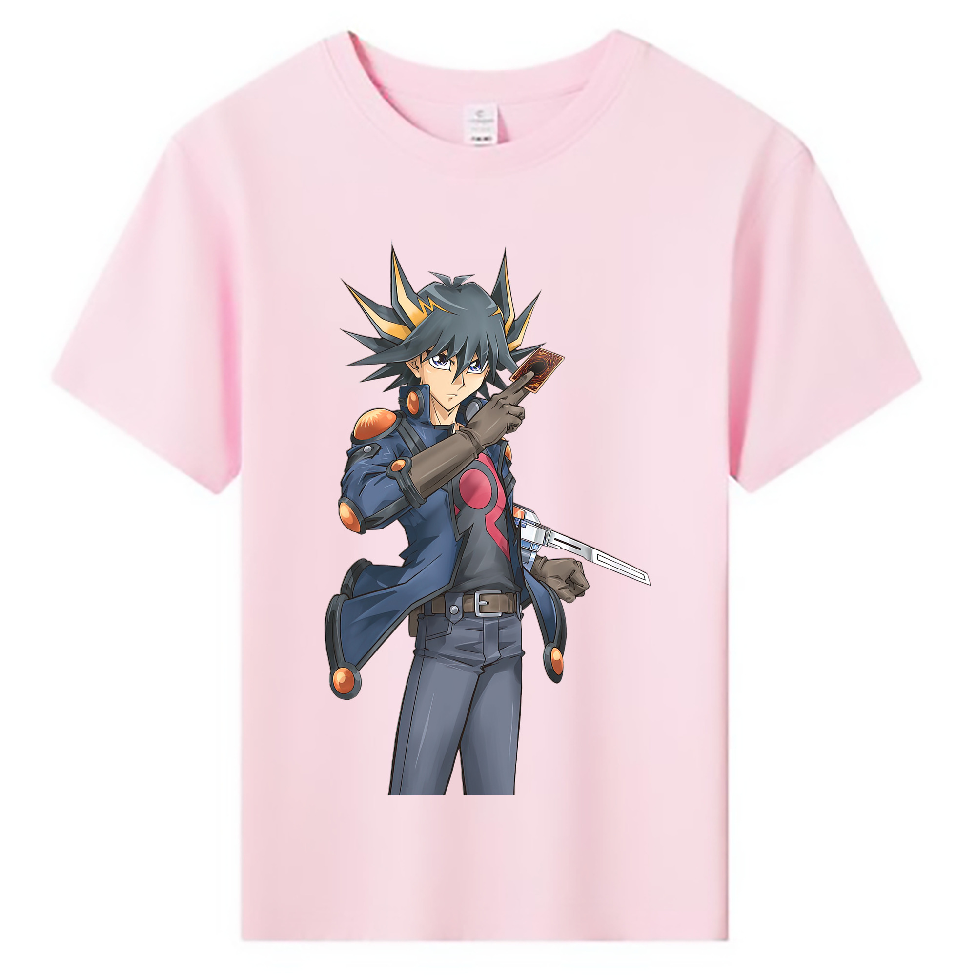 （画像用） 遊☆戯☆王 Yu-Gi-Oh! 綿100％キッズTシャツ（フロントプリント）