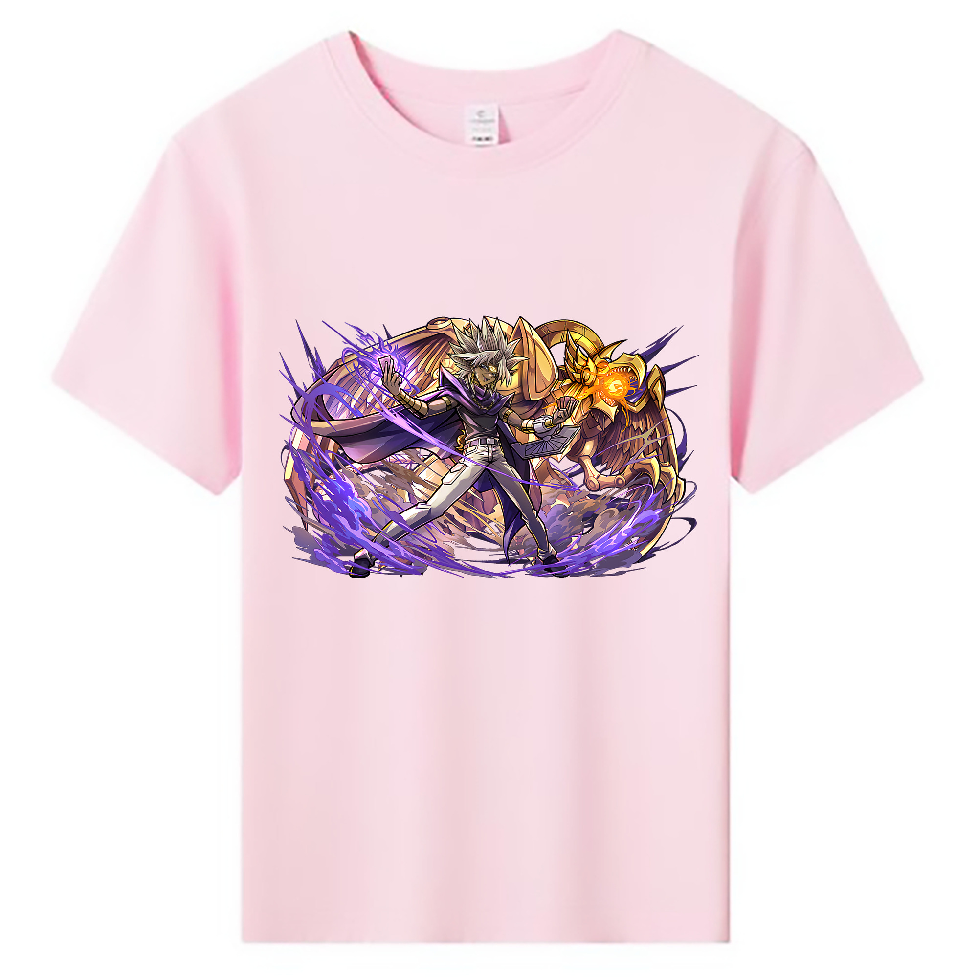 （画像用） 遊☆戯☆王 Yu-Gi-Oh! 綿100％キッズTシャツ（フロントプリント）