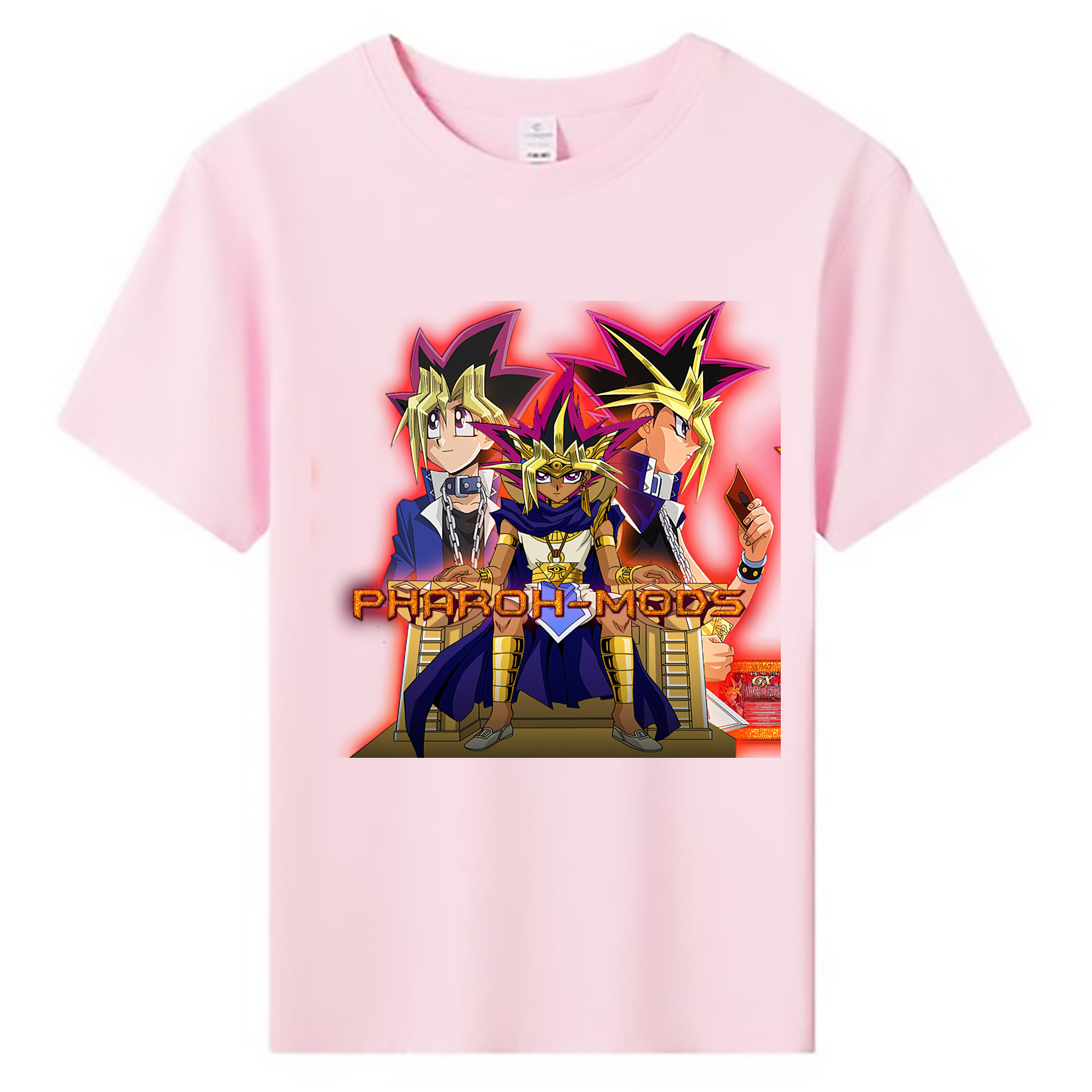 （画像用） 遊☆戯☆王 Yu-Gi-Oh! 綿100％キッズTシャツ（フロントプリント）