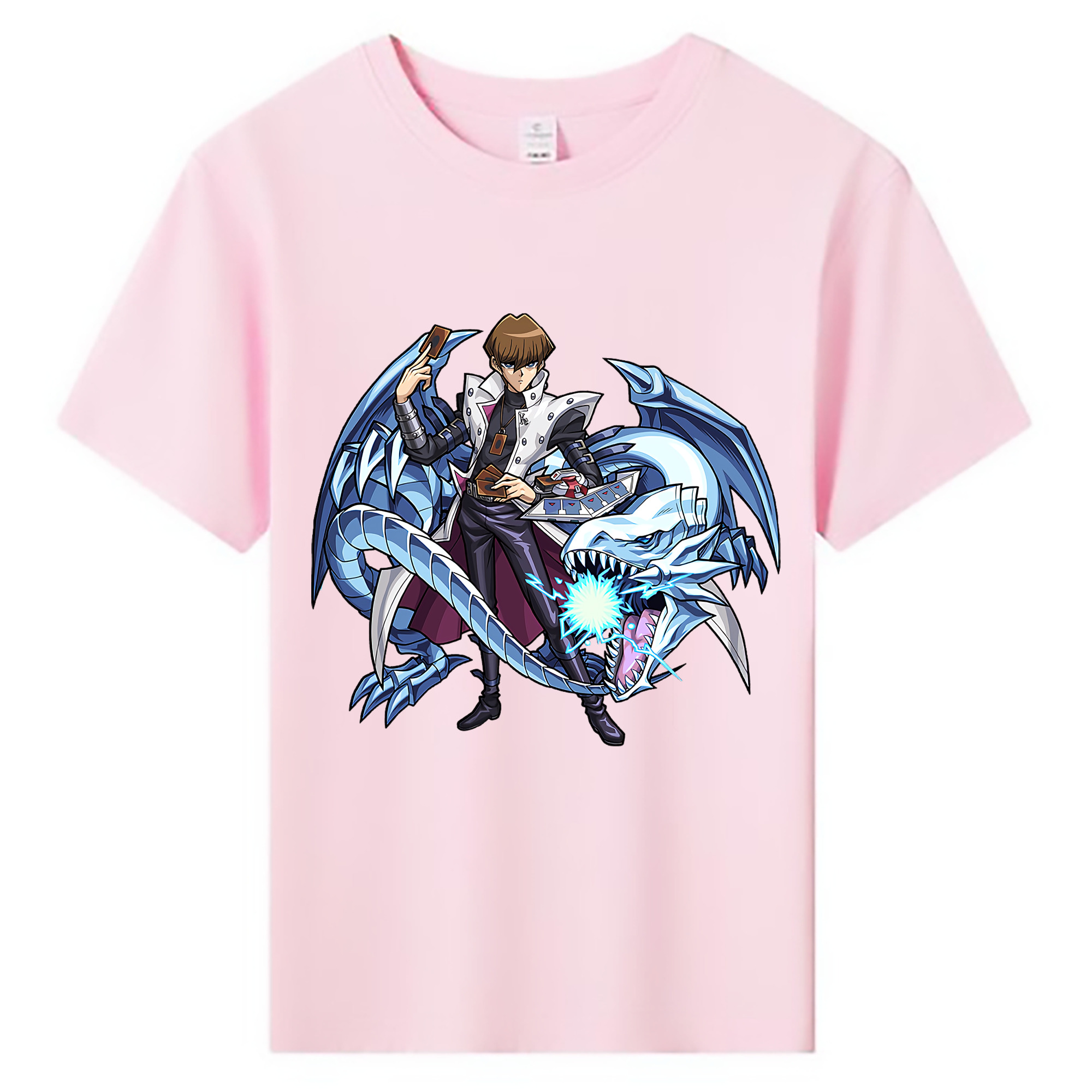 （画像用） 遊☆戯☆王 Yu-Gi-Oh! 綿100％キッズTシャツ（フロントプリント）