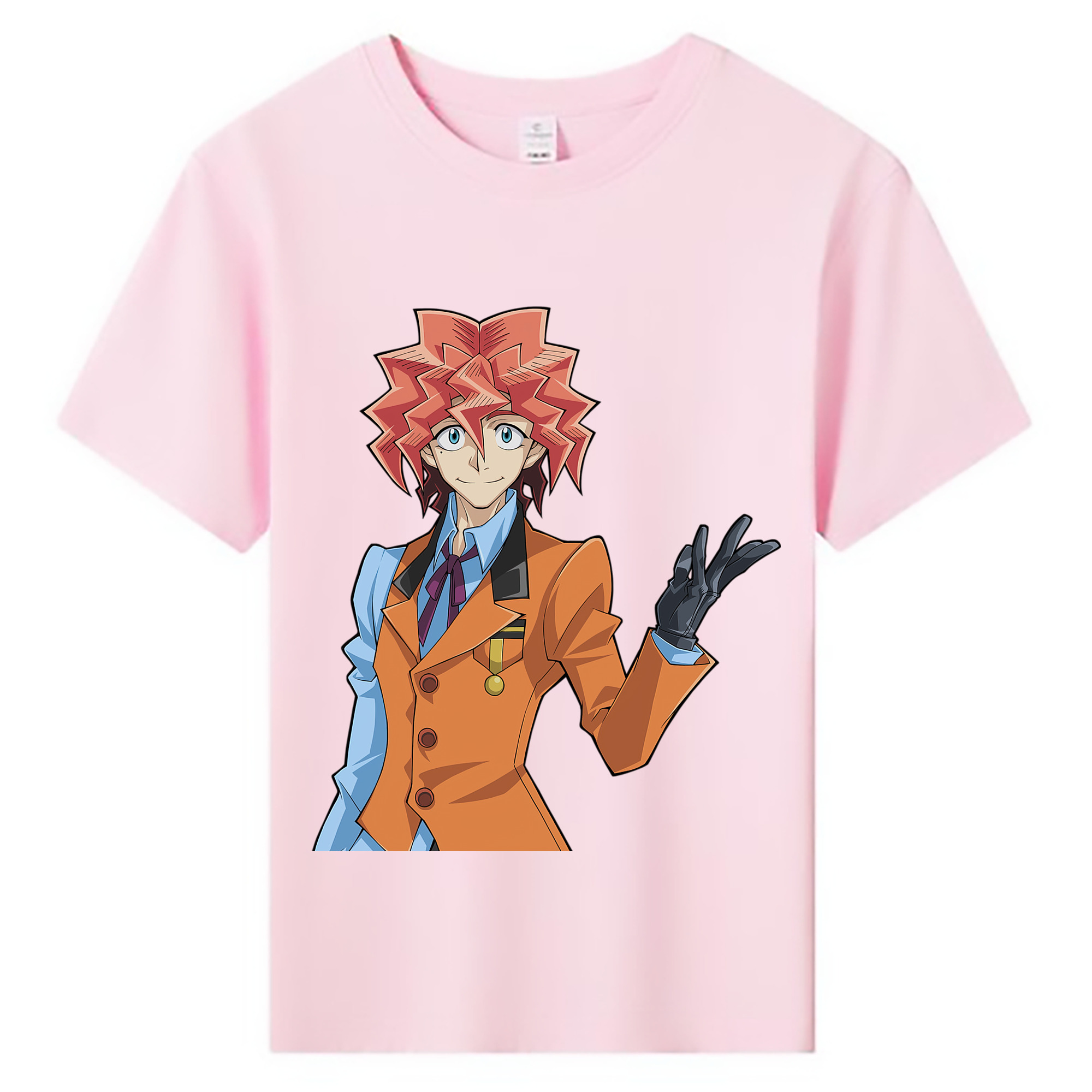 （画像用） 遊☆戯☆王 Yu-Gi-Oh! 綿100％キッズTシャツ（フロントプリント）