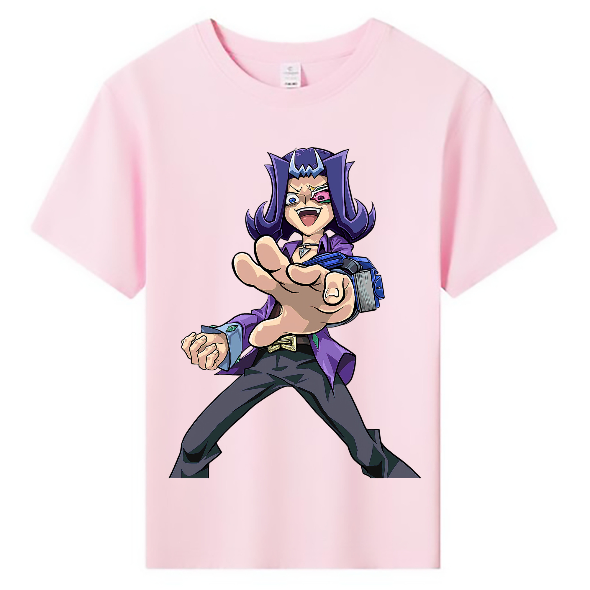 （画像用） 遊☆戯☆王 Yu-Gi-Oh! 綿100％キッズTシャツ（フロントプリント）