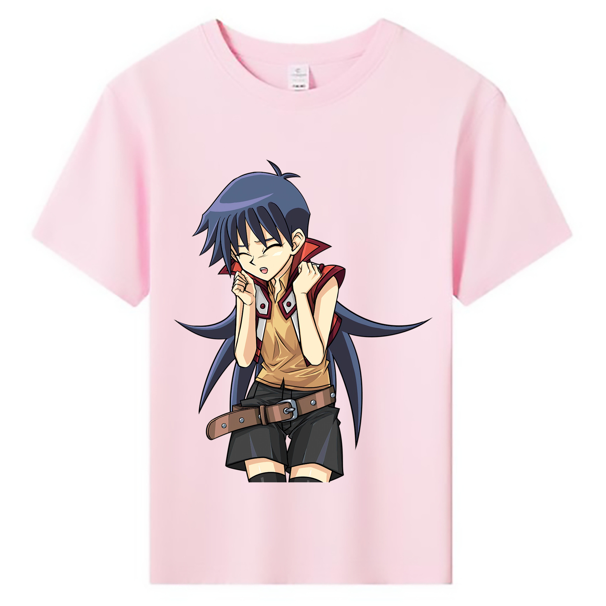 （画像用） 遊☆戯☆王 Yu-Gi-Oh! 綿100％キッズTシャツ（フロントプリント）