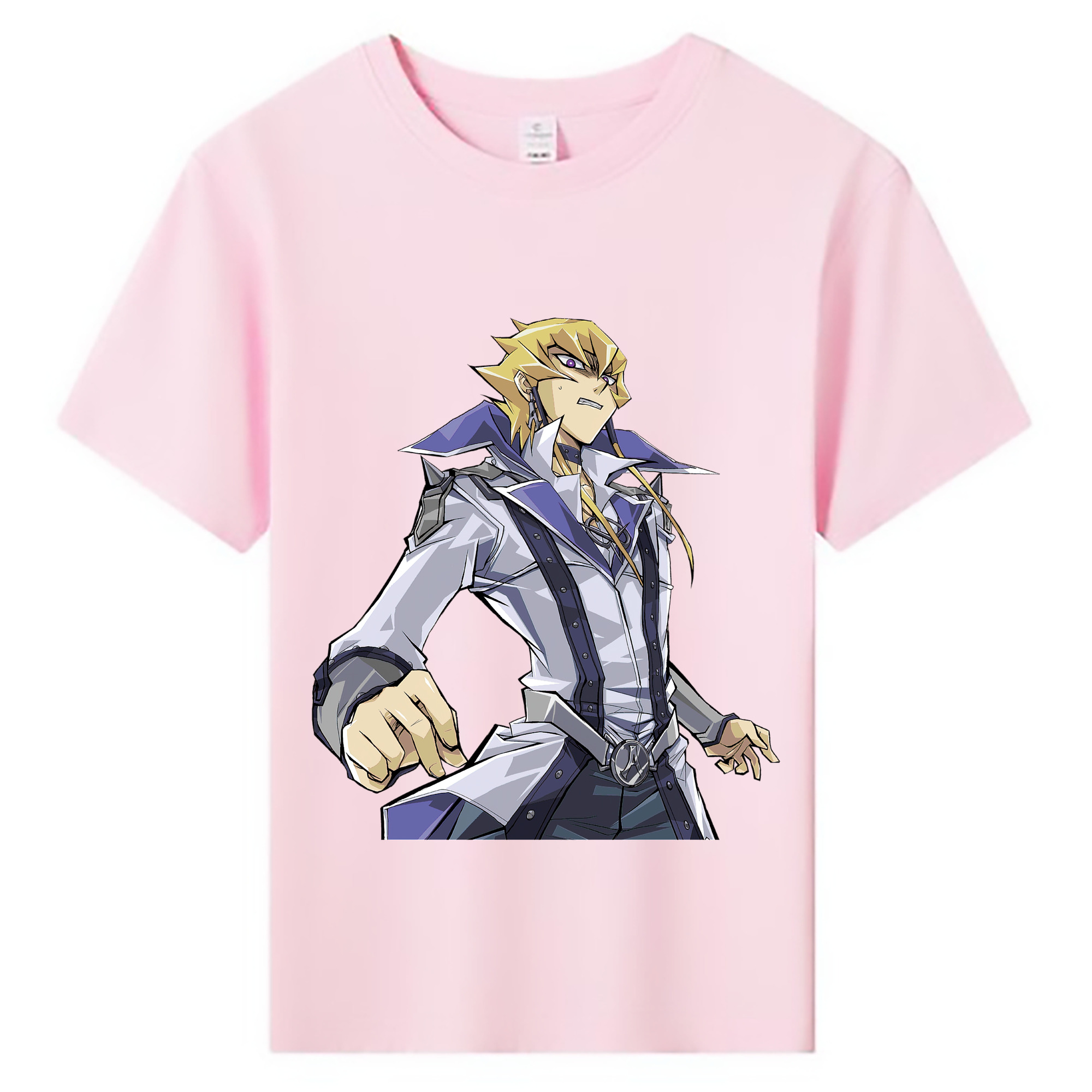 （画像用） 遊☆戯☆王 Yu-Gi-Oh! 綿100％キッズTシャツ（フロントプリント）