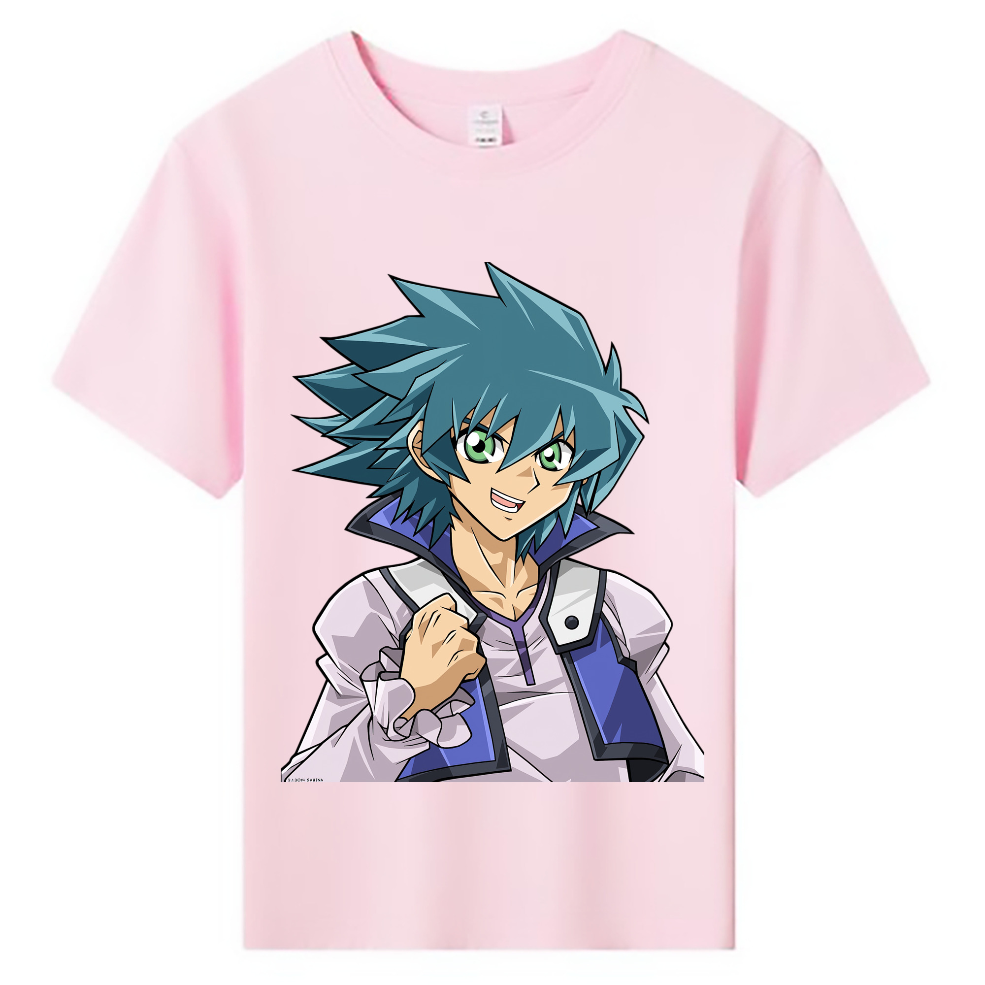 （画像用） 遊☆戯☆王 Yu-Gi-Oh! 綿100％キッズTシャツ（フロントプリント）