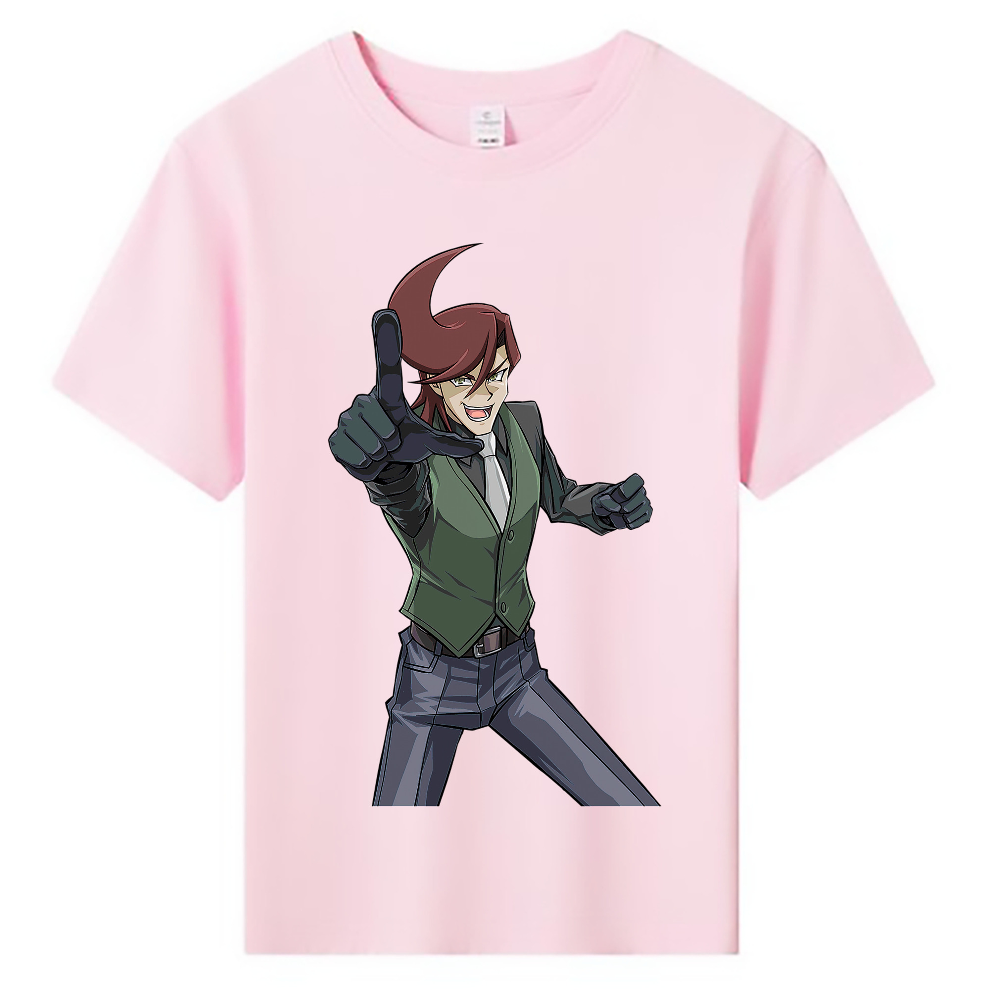 （画像用） 遊☆戯☆王 Yu-Gi-Oh! 綿100％キッズTシャツ（フロントプリント）