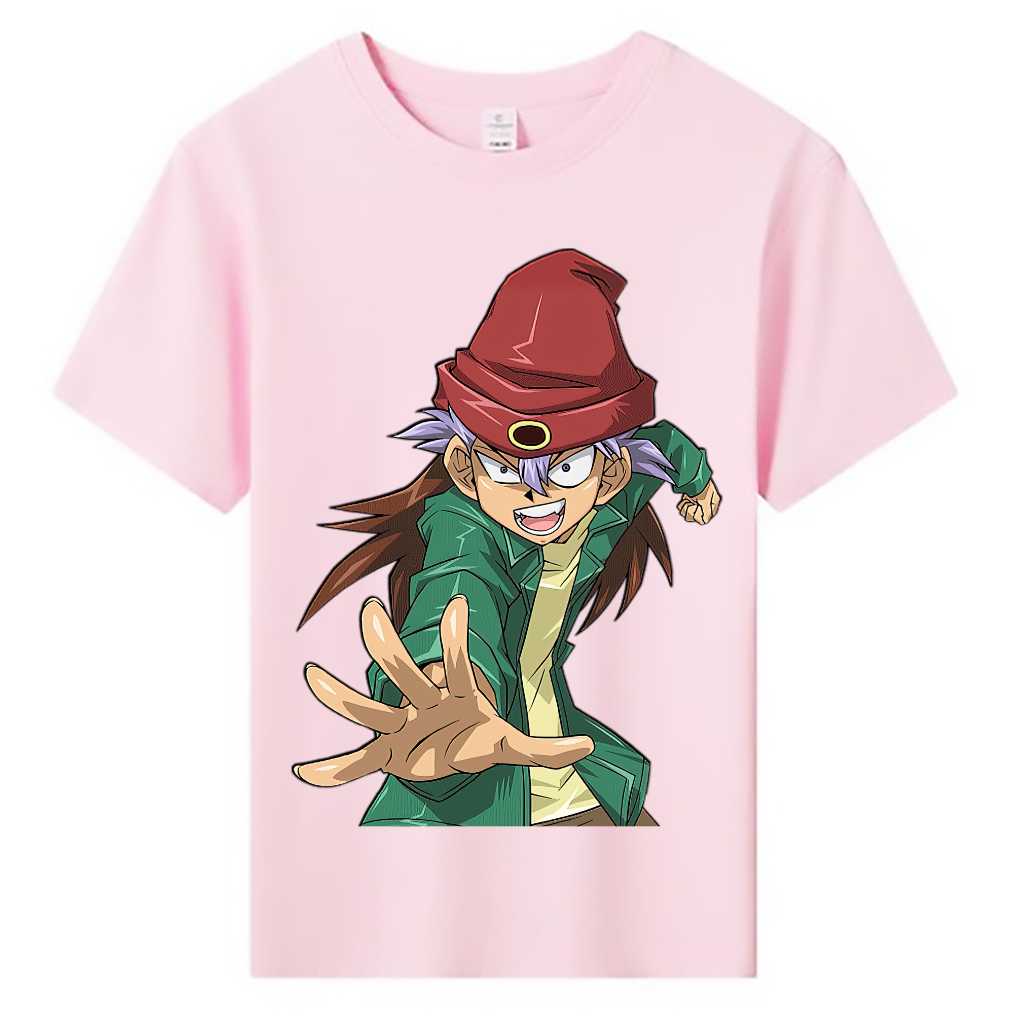 （画像用） 遊☆戯☆王 Yu-Gi-Oh! 綿100％キッズTシャツ（フロントプリント）