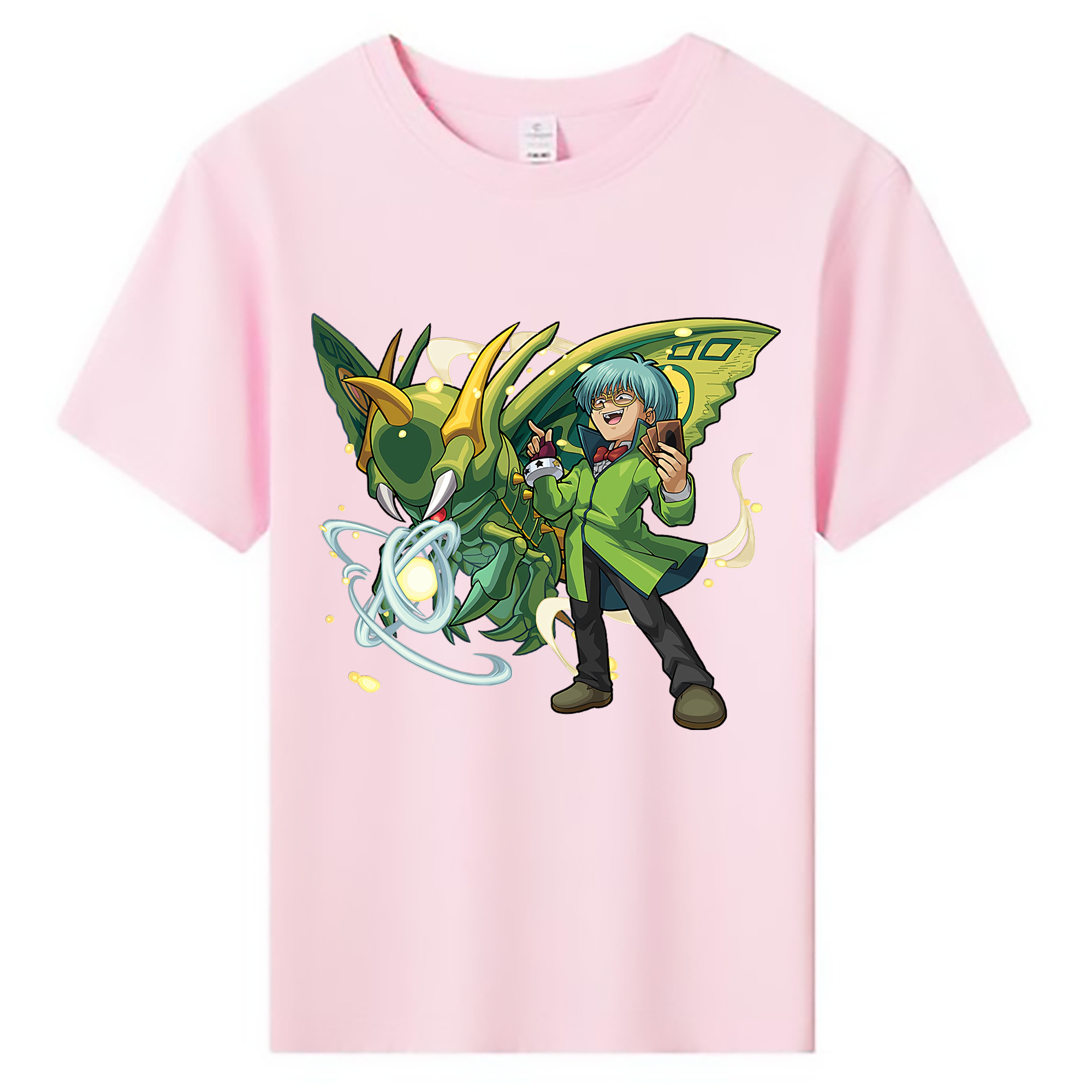 （画像用） 遊☆戯☆王 Yu-Gi-Oh! 綿100％キッズTシャツ（フロントプリント）