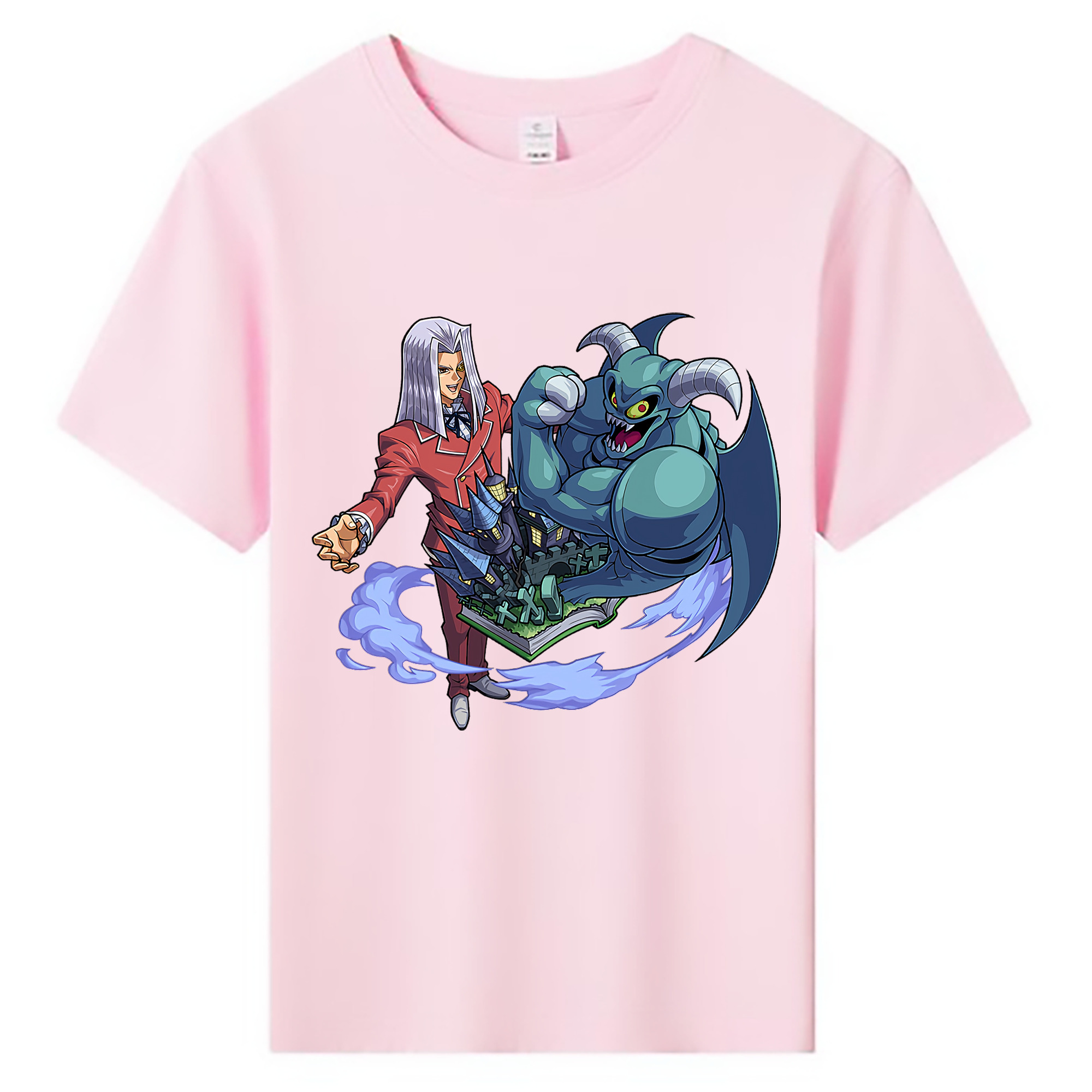 （画像用） 遊☆戯☆王 Yu-Gi-Oh! 綿100％キッズTシャツ（フロントプリント）