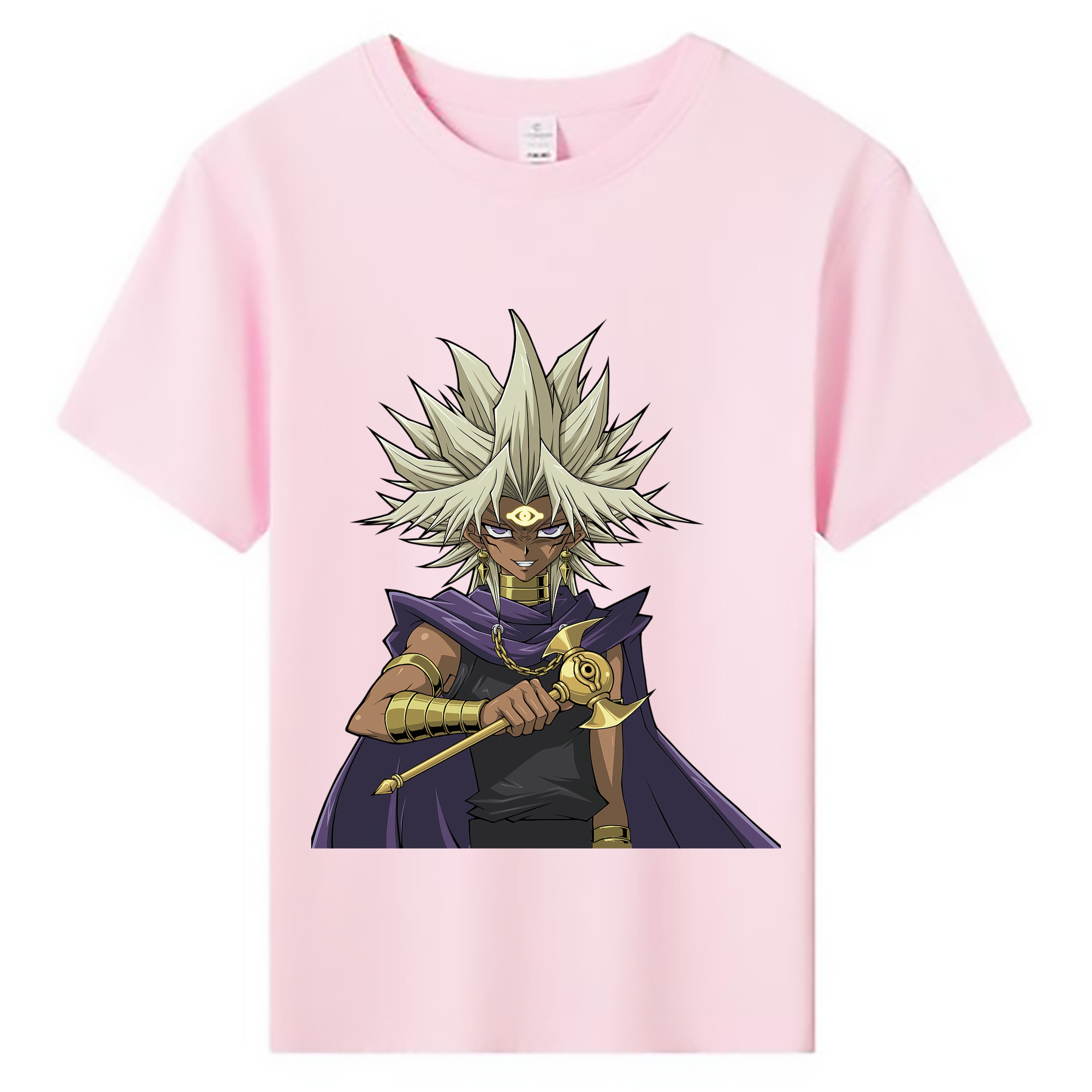 （画像用） 遊☆戯☆王 Yu-Gi-Oh! 綿100％キッズTシャツ（フロントプリント）
