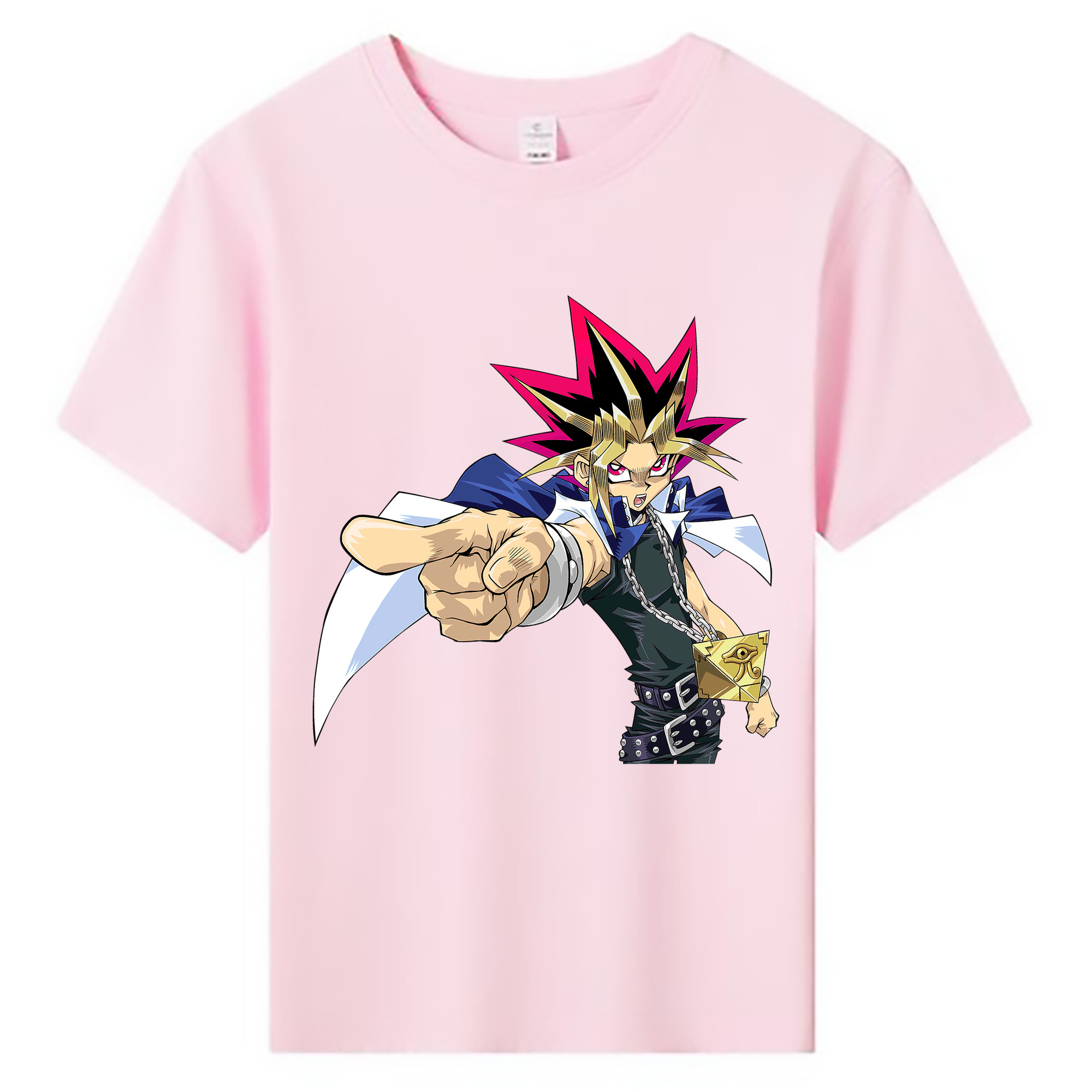（画像用） 遊☆戯☆王 Yu-Gi-Oh! 綿100％キッズTシャツ（フロントプリント）