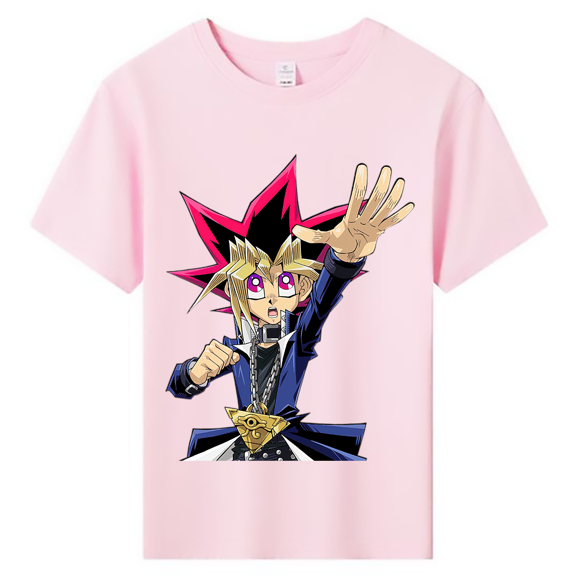 （画像用） 遊☆戯☆王 Yu-Gi-Oh! 綿100％キッズTシャツ（フロントプリント）