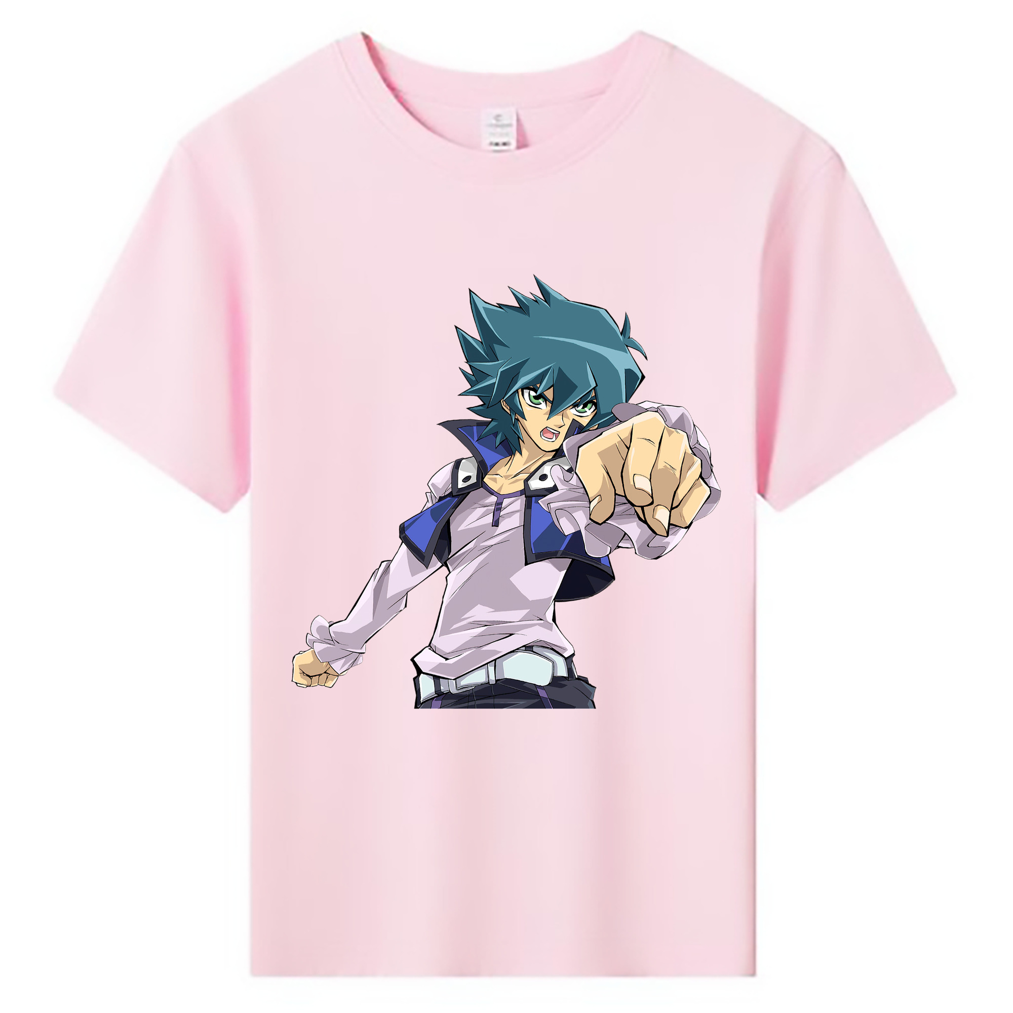 （画像用） 遊☆戯☆王 Yu-Gi-Oh! 綿100％キッズTシャツ（フロントプリント）