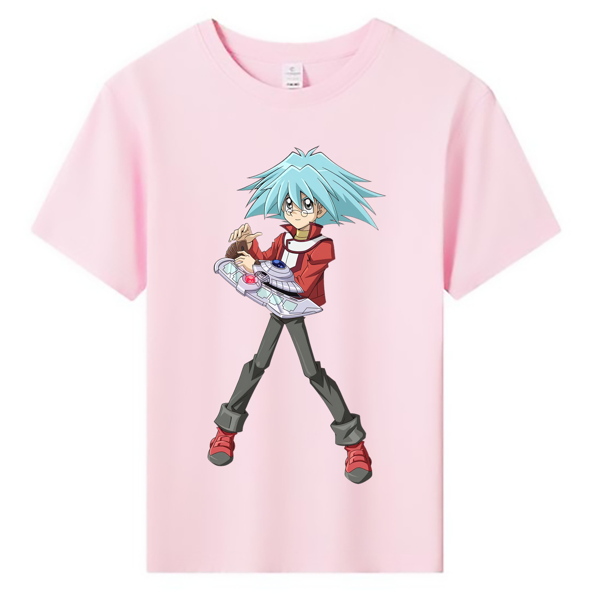 （画像用） 遊☆戯☆王 Yu-Gi-Oh! 綿100％キッズTシャツ（フロントプリント）
