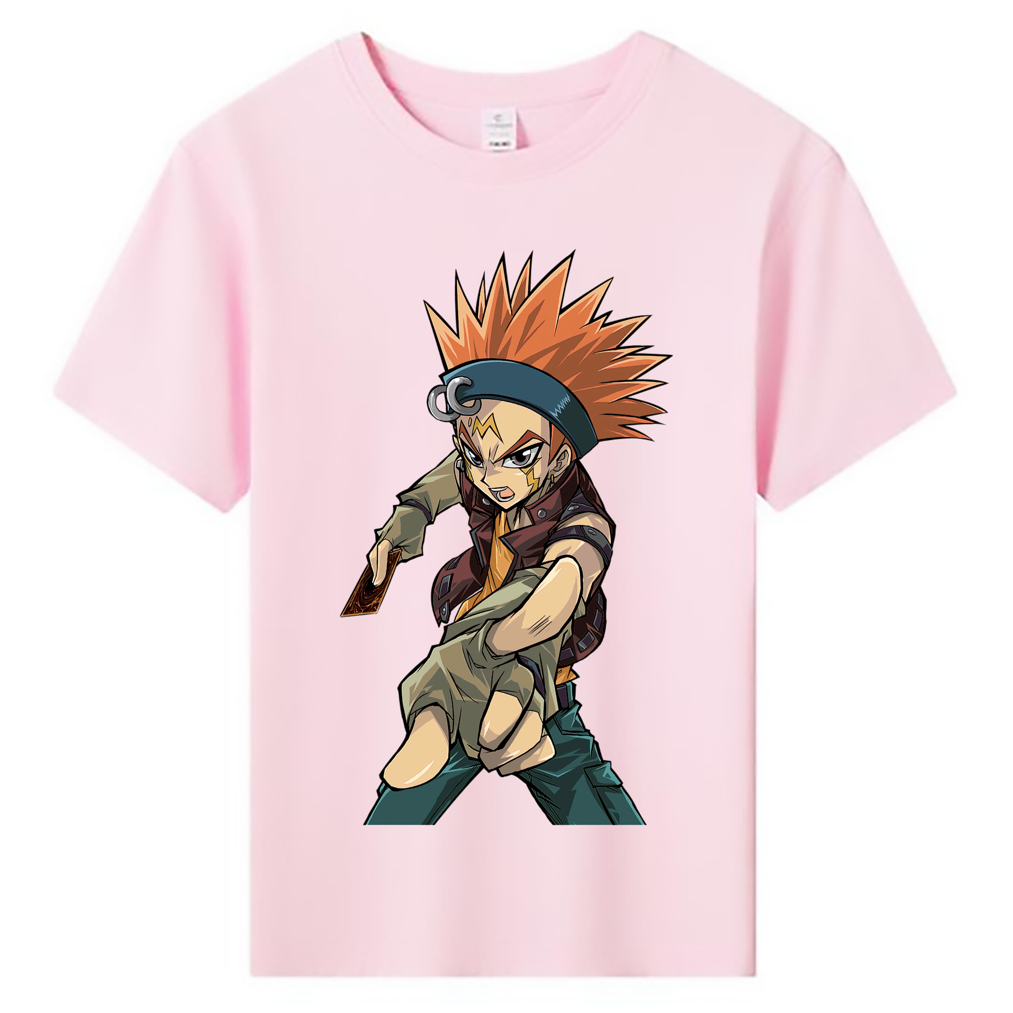 （画像用） 遊☆戯☆王 Yu-Gi-Oh! 綿100％キッズTシャツ（フロントプリント）