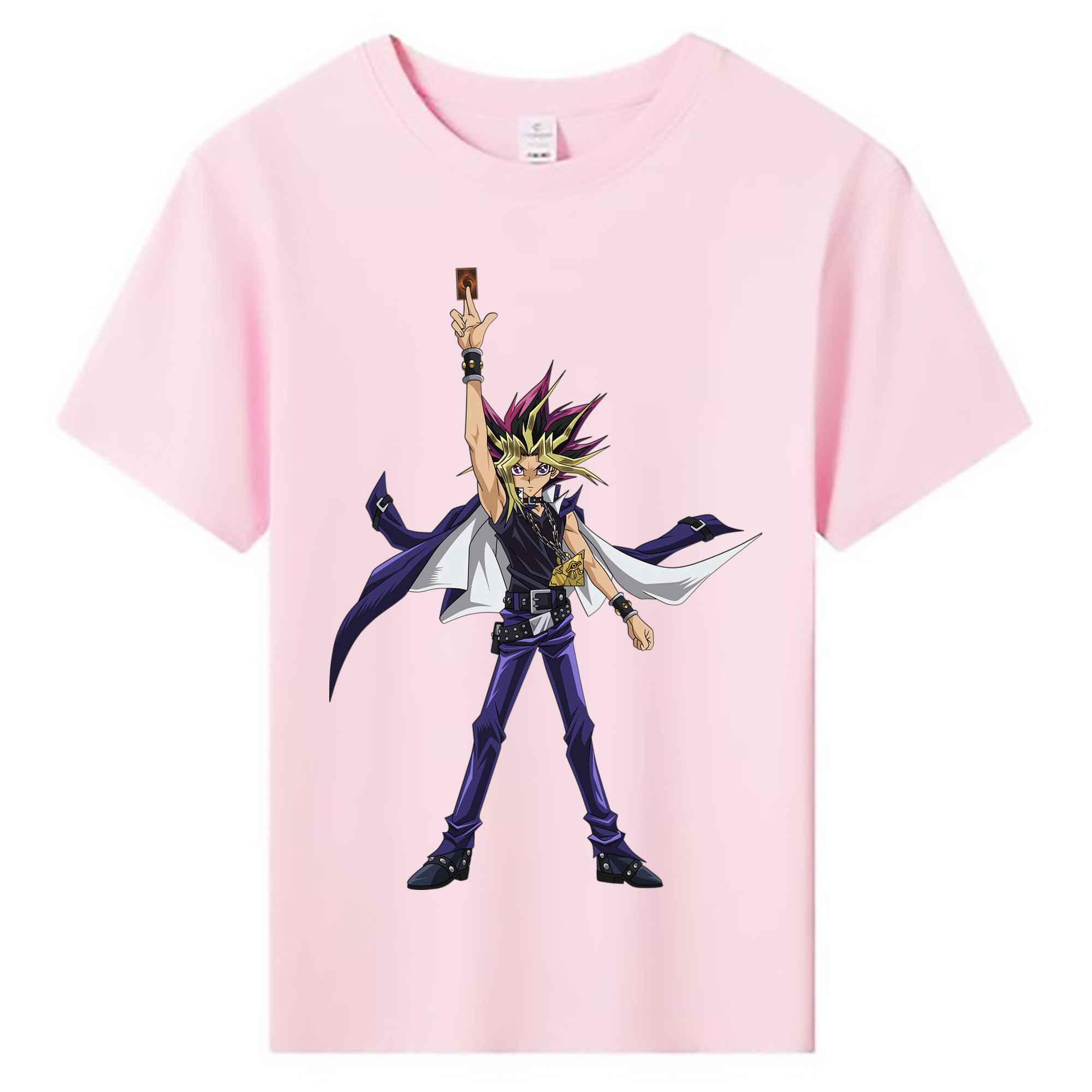 （画像用） 遊☆戯☆王 Yu-Gi-Oh! 綿100％キッズTシャツ（フロントプリント）