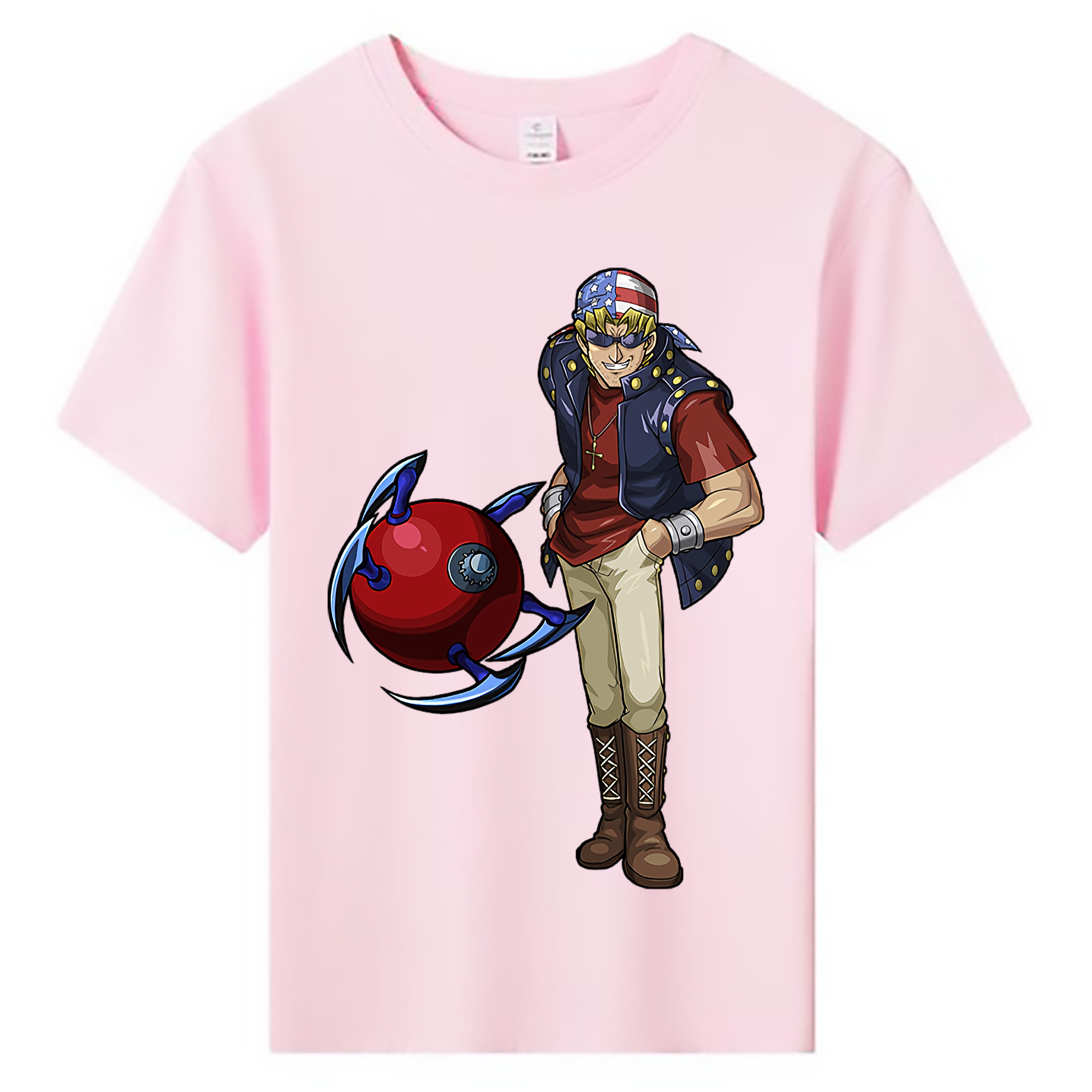 （画像用） 遊☆戯☆王 Yu-Gi-Oh! 綿100％キッズTシャツ（フロントプリント）
