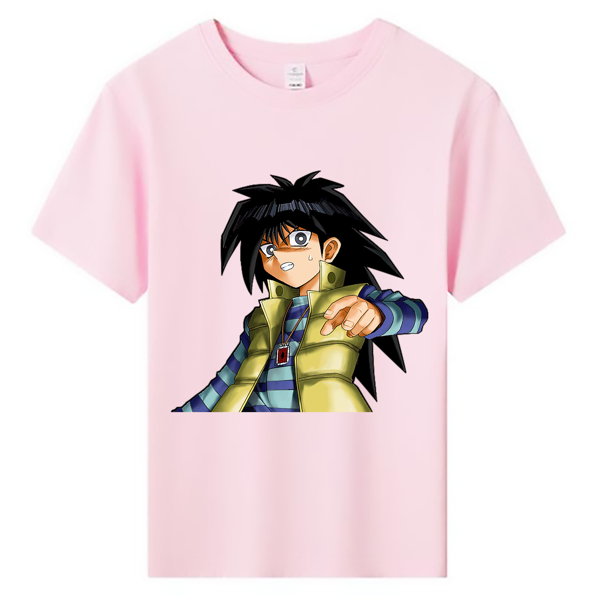 （画像用） 遊☆戯☆王 Yu-Gi-Oh! 綿100％キッズTシャツ（フロントプリント）