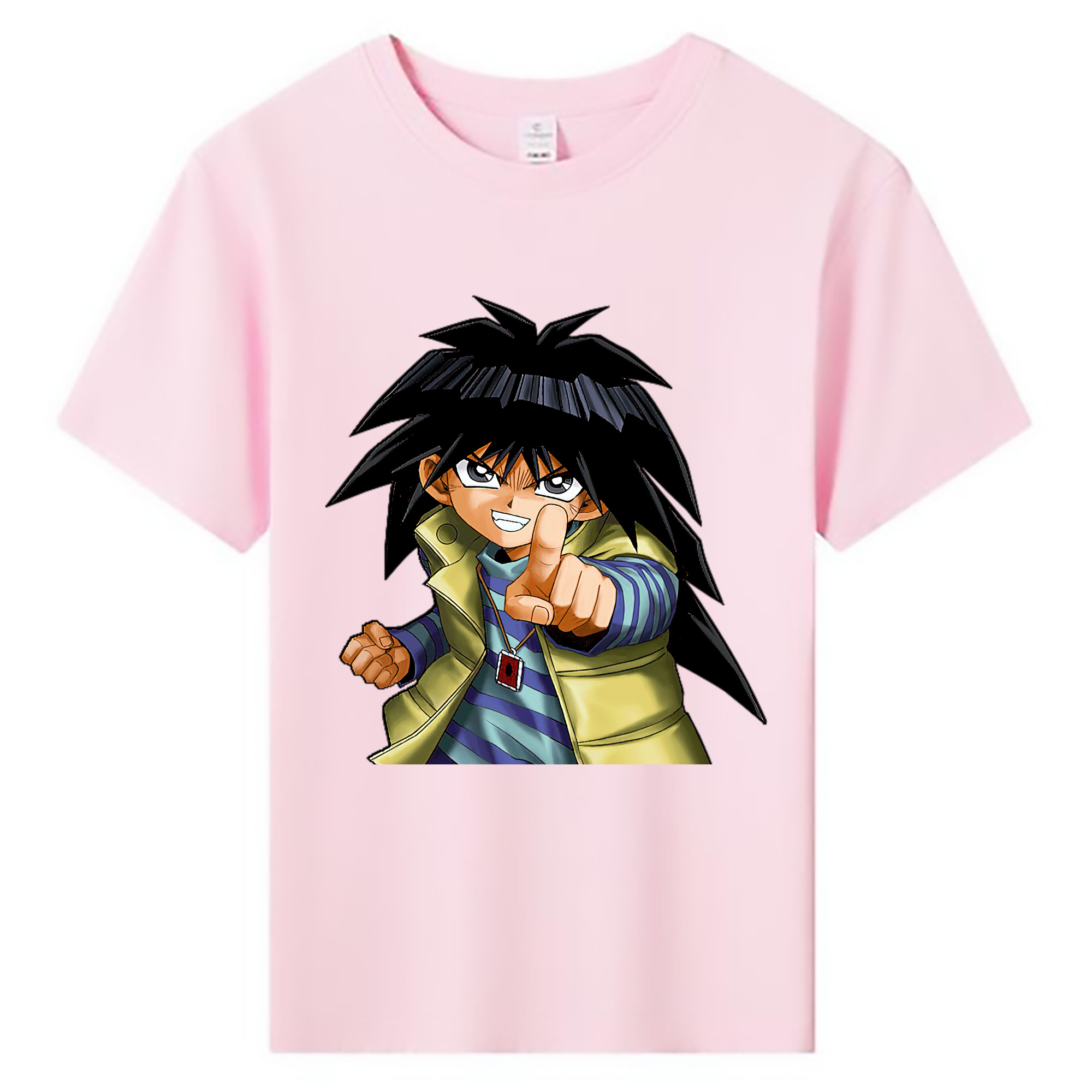 （画像用） 遊☆戯☆王 Yu-Gi-Oh! 綿100％キッズTシャツ（フロントプリント）