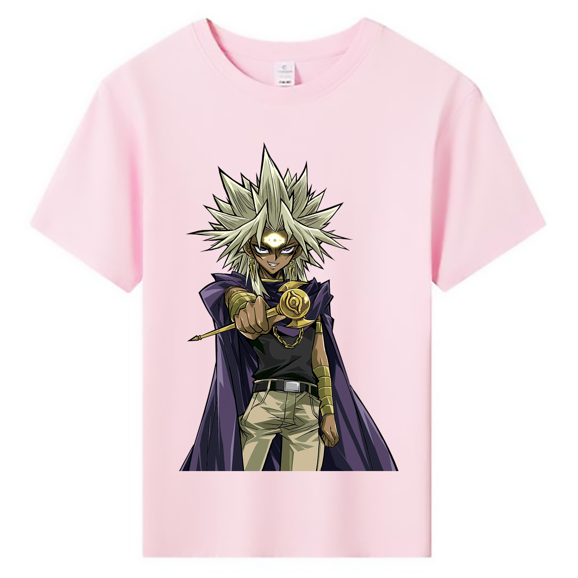 （画像用） 遊☆戯☆王 Yu-Gi-Oh! 綿100％キッズTシャツ（フロントプリント）