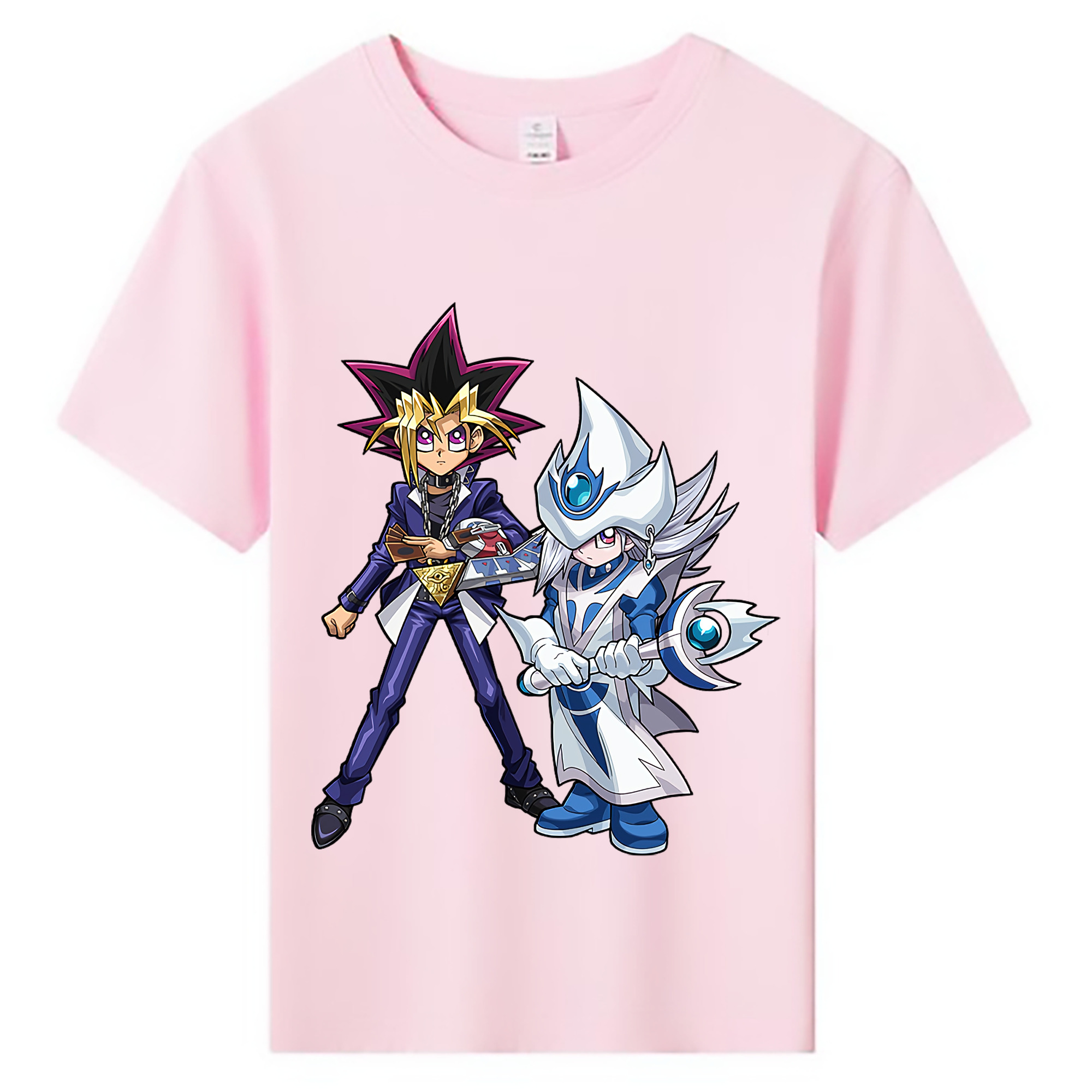（画像用） 遊☆戯☆王 Yu-Gi-Oh! 綿100％キッズTシャツ（フロントプリント）