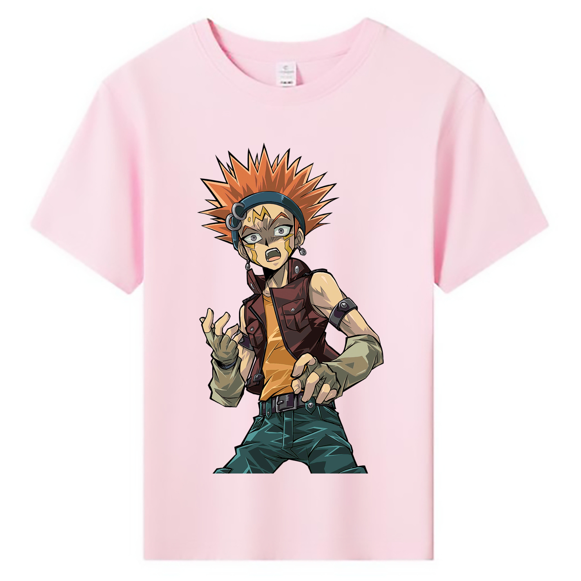 （画像用） 遊☆戯☆王 Yu-Gi-Oh! 綿100％キッズTシャツ（フロントプリント）