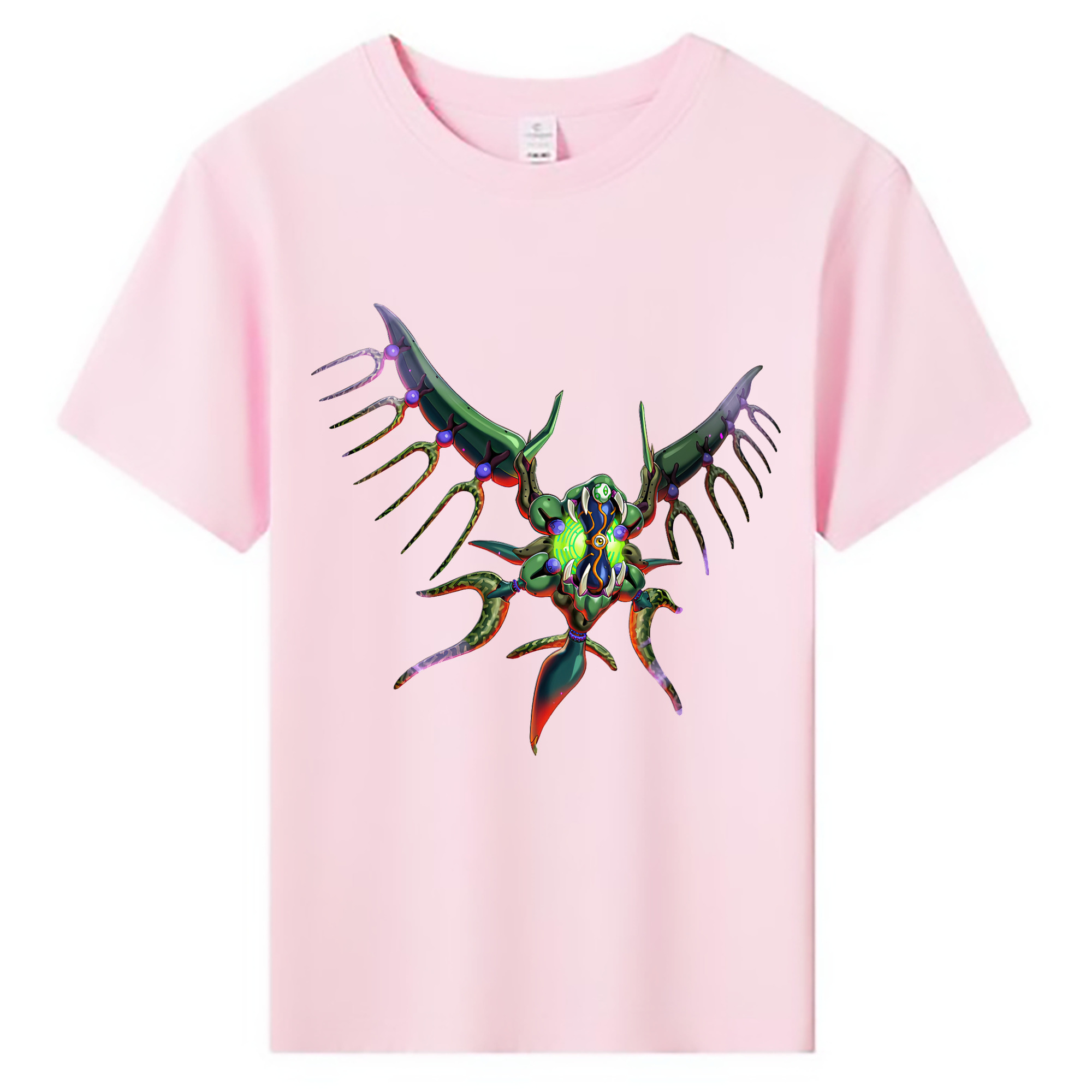 （画像用） 遊☆戯☆王 Yu-Gi-Oh! 綿100％キッズTシャツ（フロントプリント）