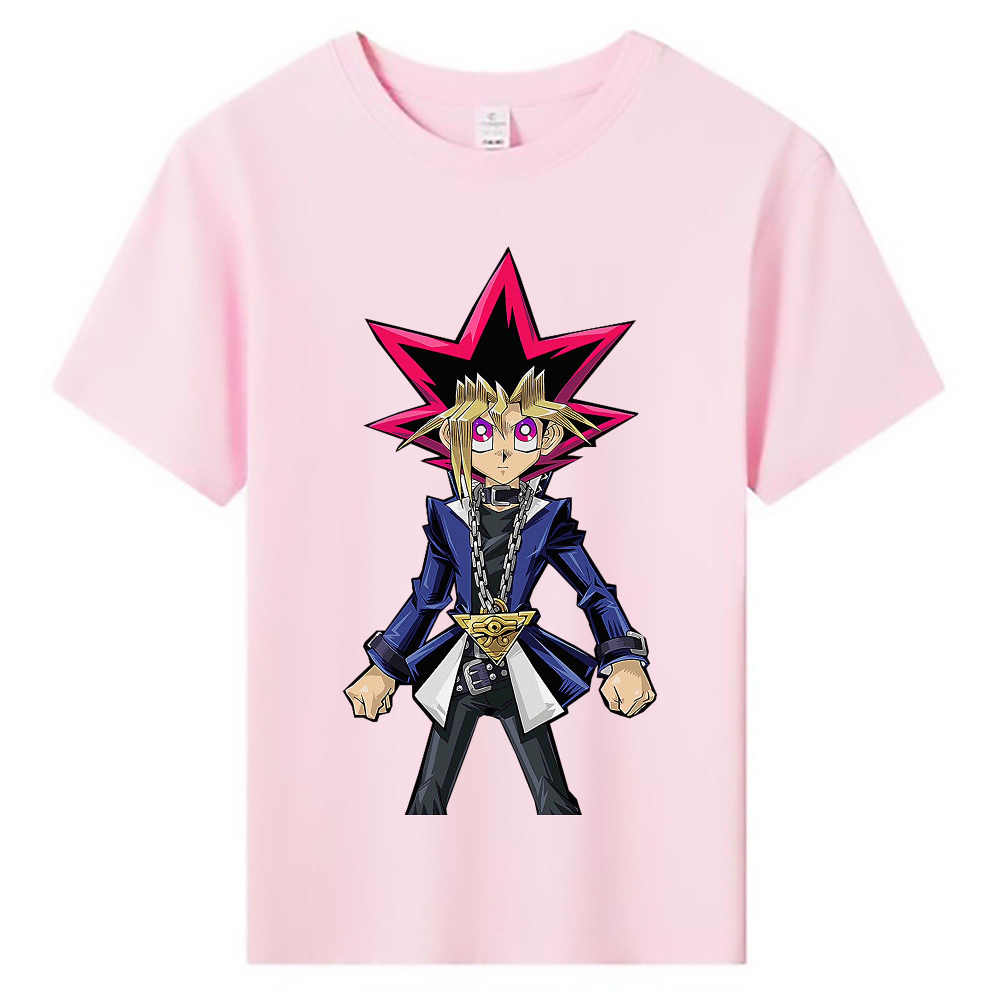 （画像用） 遊☆戯☆王 Yu-Gi-Oh! 綿100％キッズTシャツ（フロントプリント）