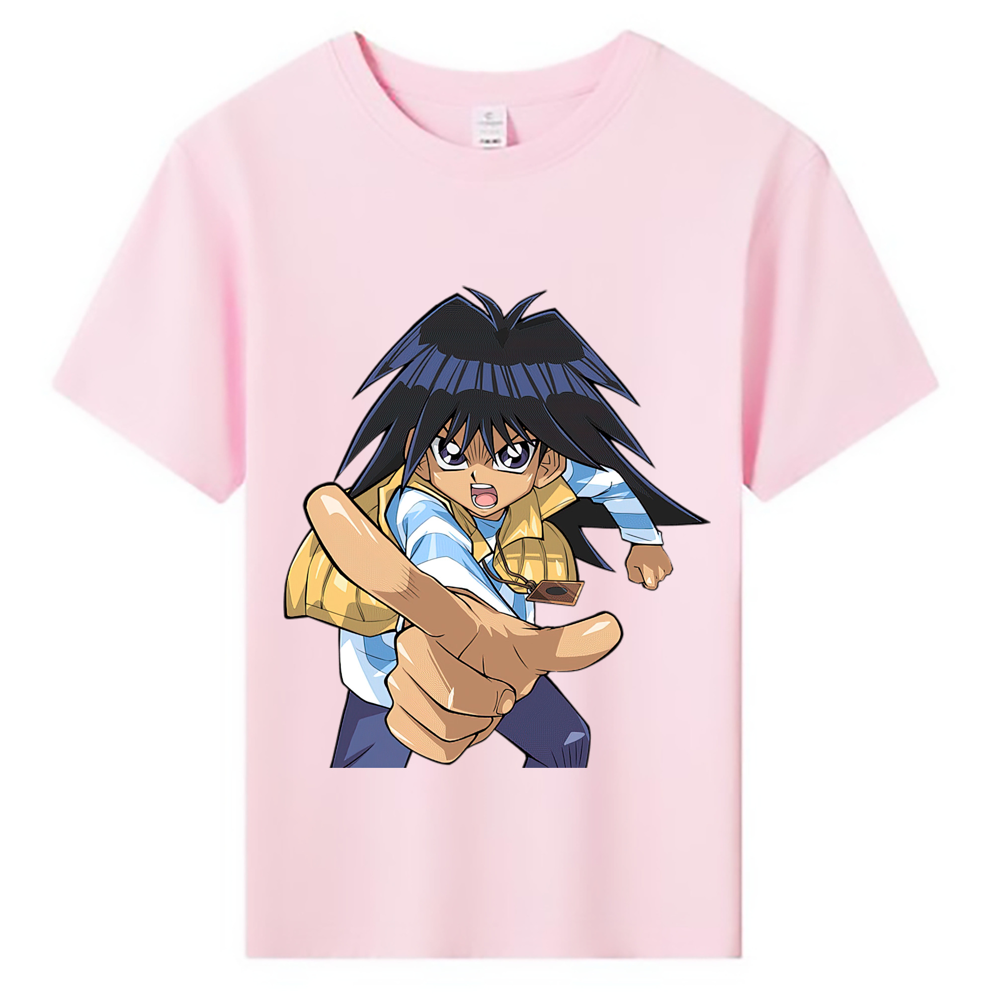 （画像用） 遊☆戯☆王 Yu-Gi-Oh! 綿100％キッズTシャツ（フロントプリント）