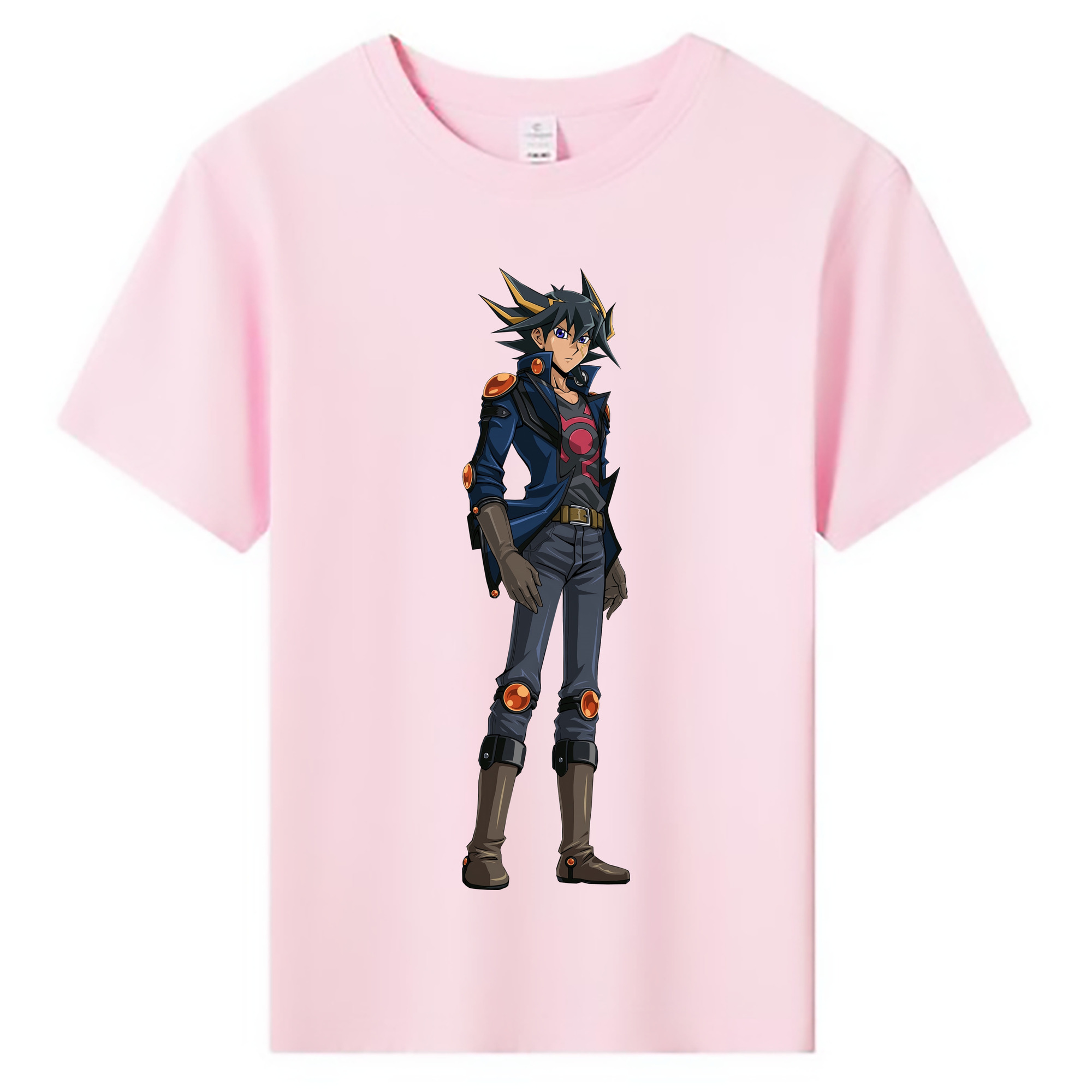 （画像用） 遊☆戯☆王 Yu-Gi-Oh! 綿100％キッズTシャツ（フロントプリント）
