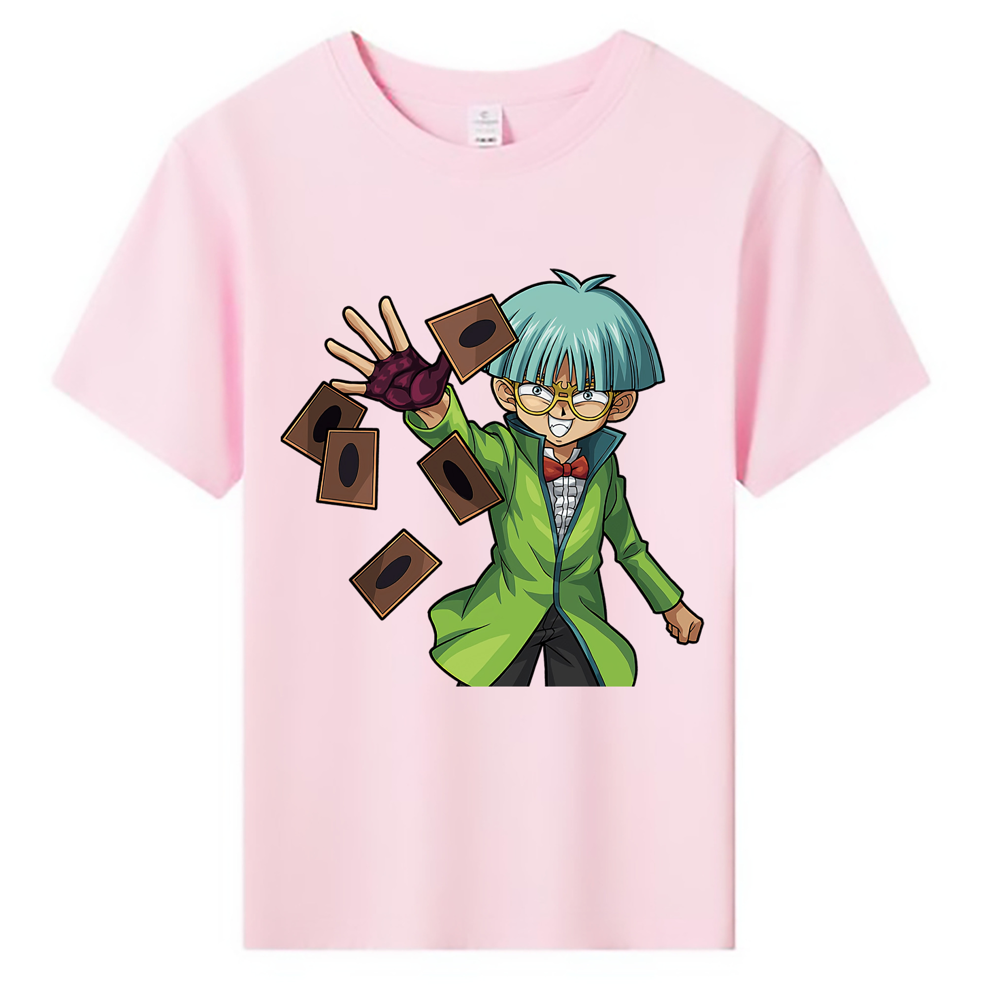 （画像用） 遊☆戯☆王 Yu-Gi-Oh! 綿100％キッズTシャツ（フロントプリント）