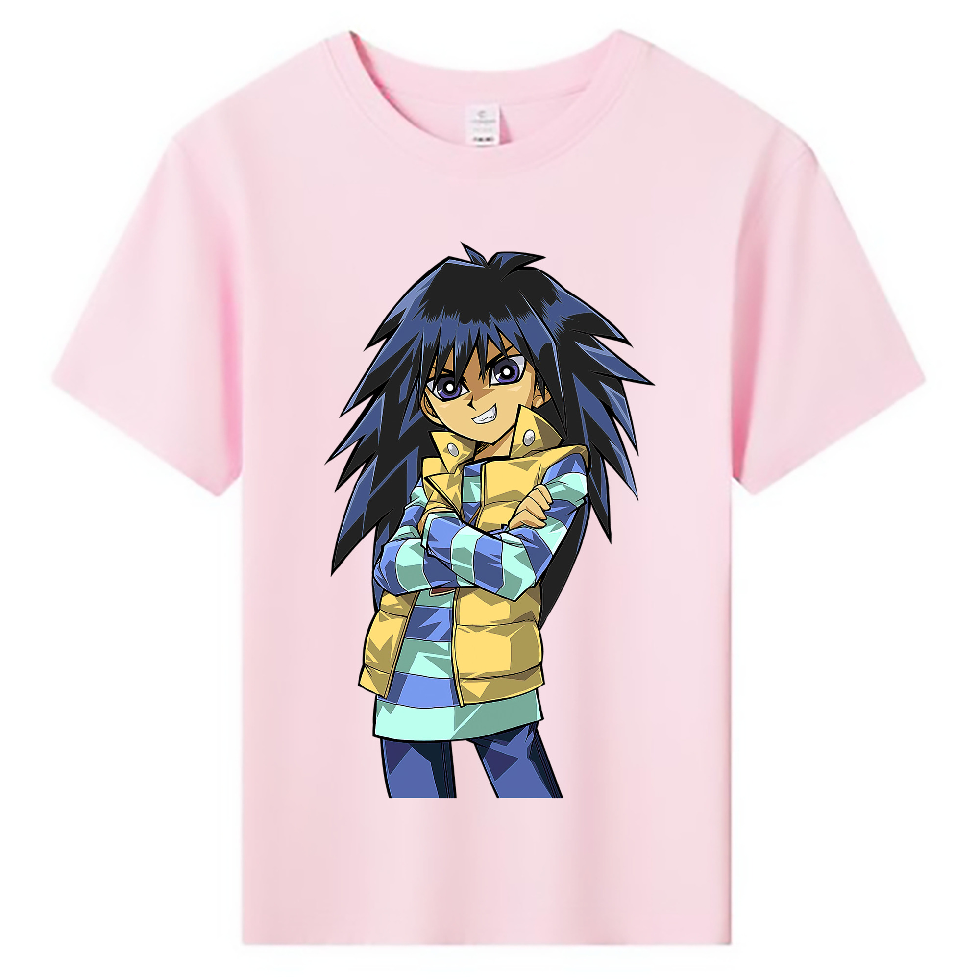 （画像用） 遊☆戯☆王 Yu-Gi-Oh! 綿100％キッズTシャツ（フロントプリント）