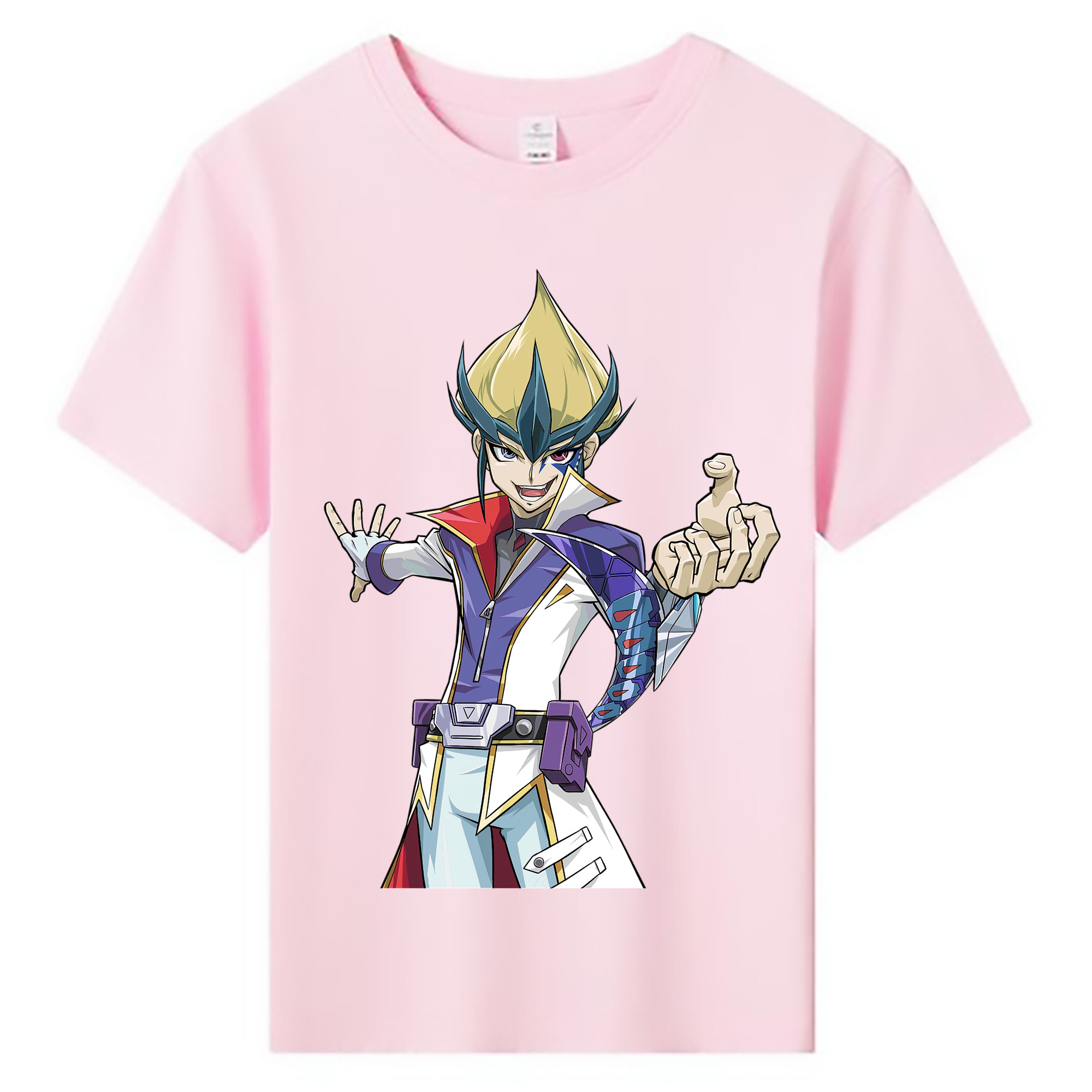 （画像用） 遊☆戯☆王 Yu-Gi-Oh! 綿100％キッズTシャツ（フロントプリント）