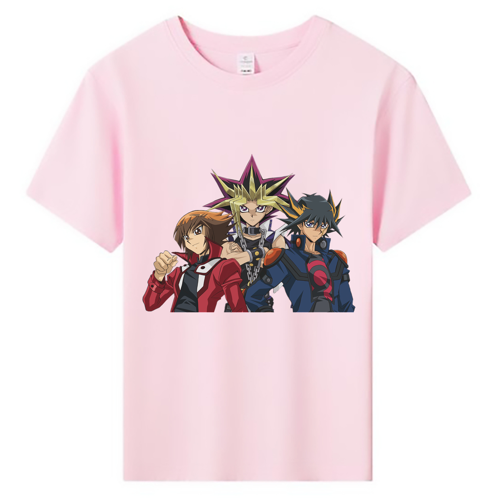 （画像用） 遊☆戯☆王 Yu-Gi-Oh! 綿100％キッズTシャツ（フロントプリント）