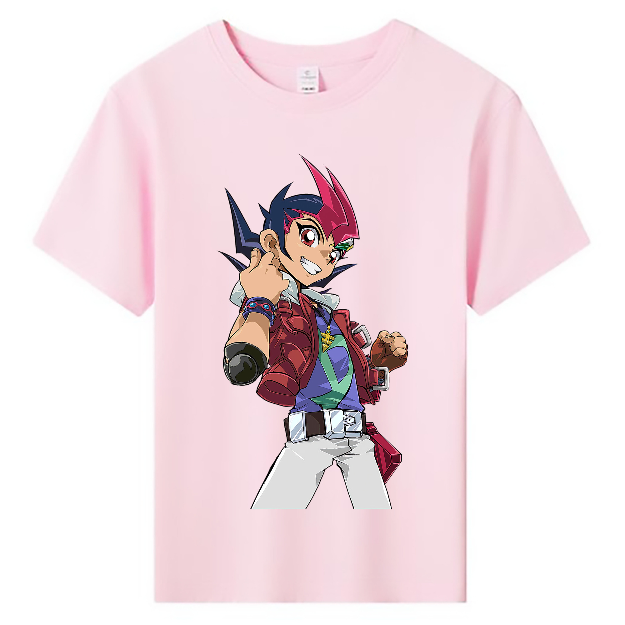 （画像用） 遊☆戯☆王 Yu-Gi-Oh! 綿100％キッズTシャツ（フロントプリント）