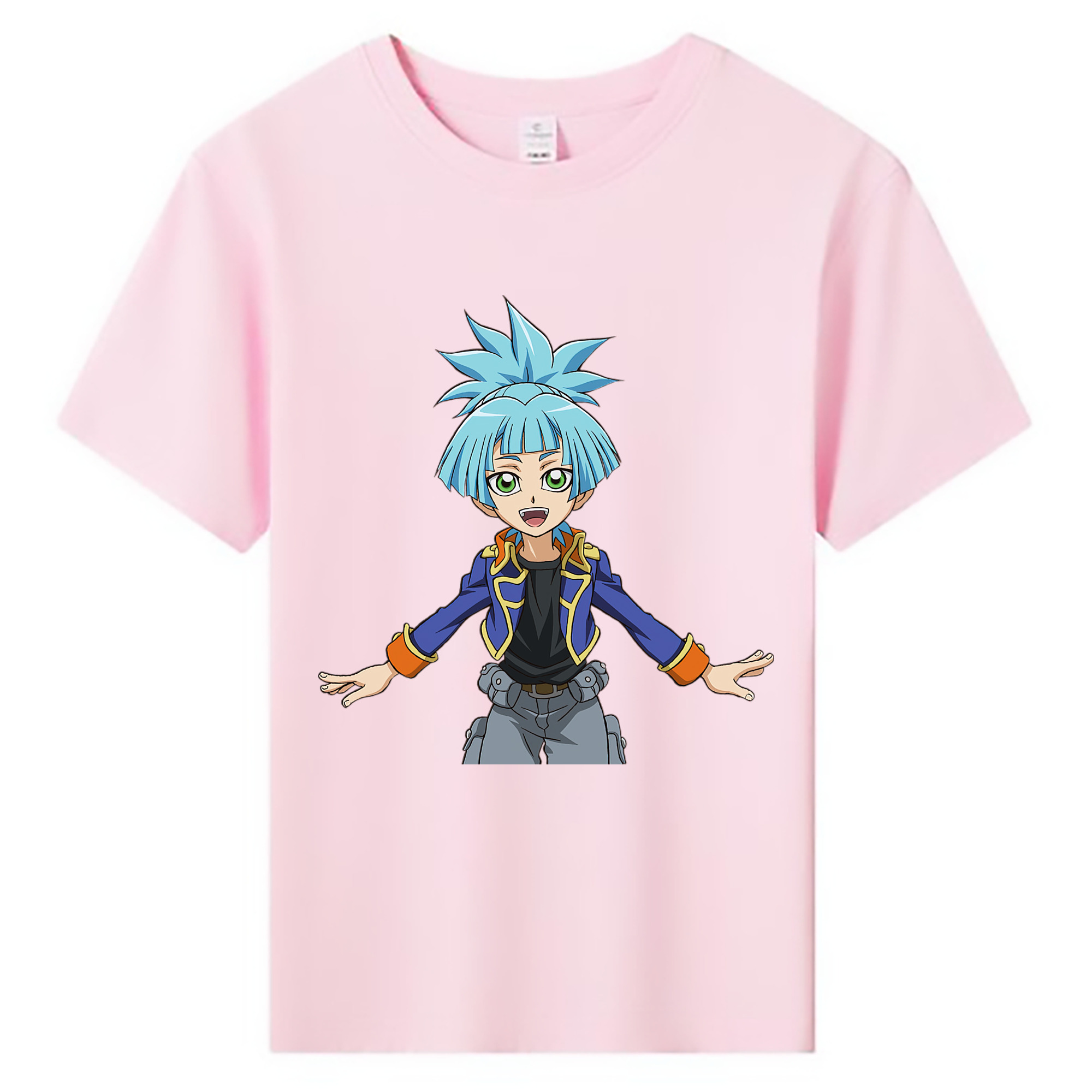 （画像用） 遊☆戯☆王 Yu-Gi-Oh! 綿100％キッズTシャツ（フロントプリント）