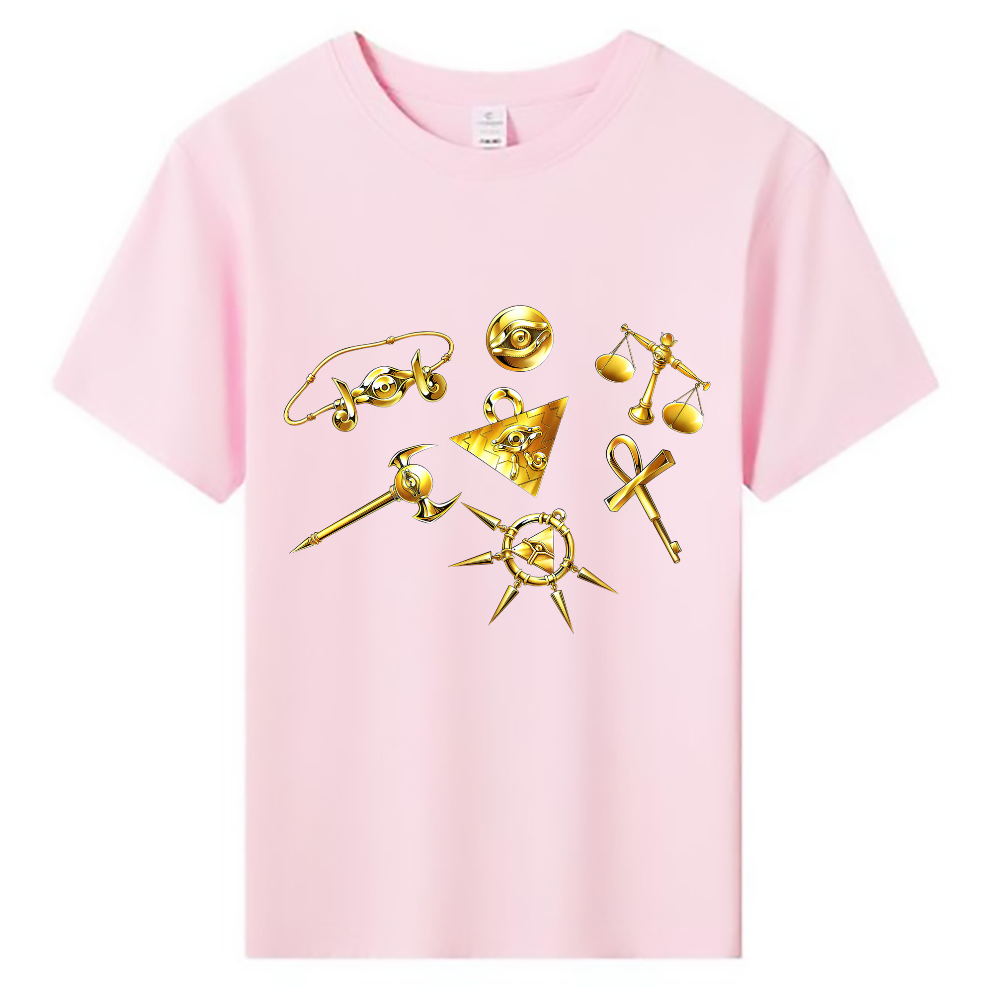 （画像用） 遊☆戯☆王 Yu-Gi-Oh! 綿100％キッズTシャツ（フロントプリント）