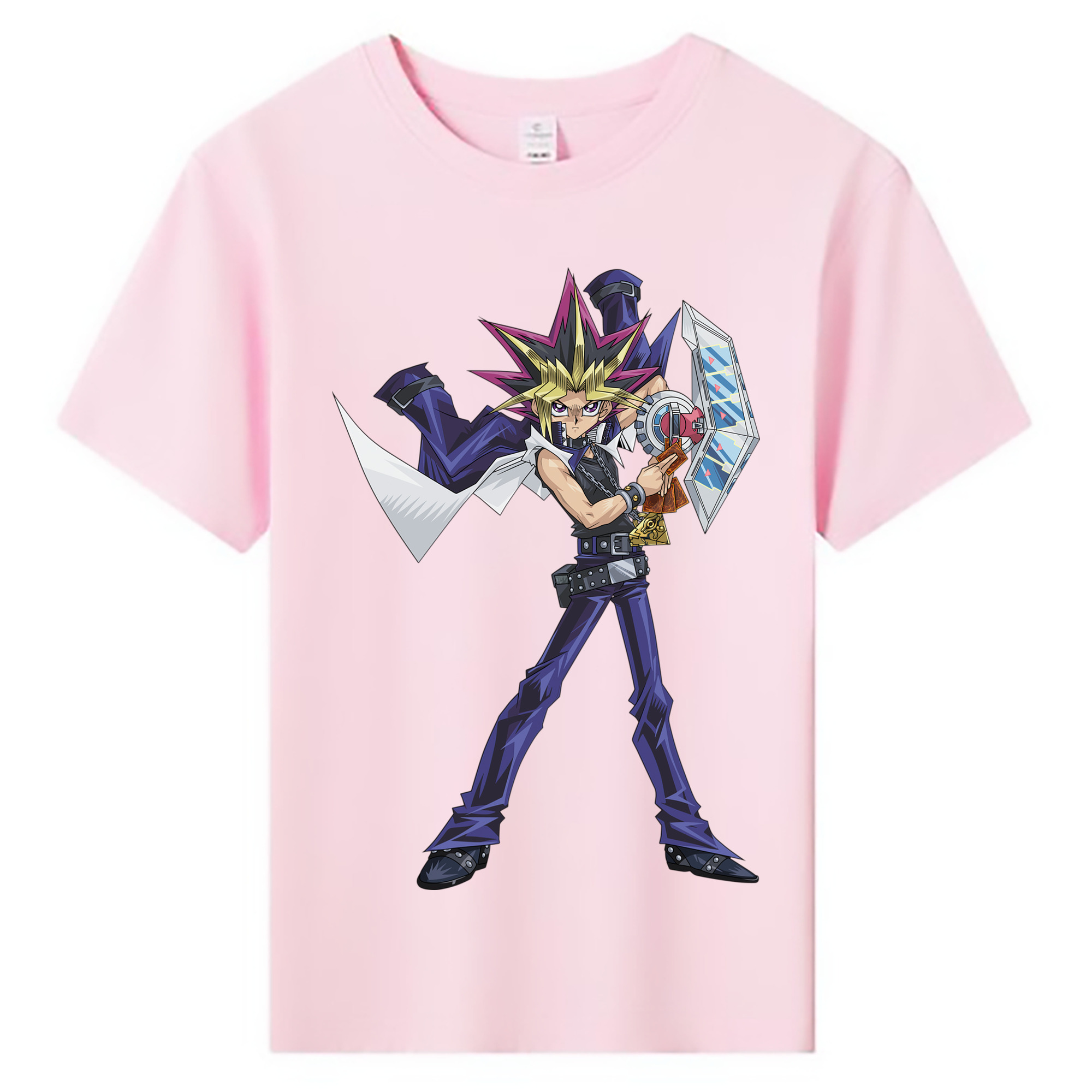 （画像用） 遊☆戯☆王 Yu-Gi-Oh! 綿100％キッズTシャツ（フロントプリント）