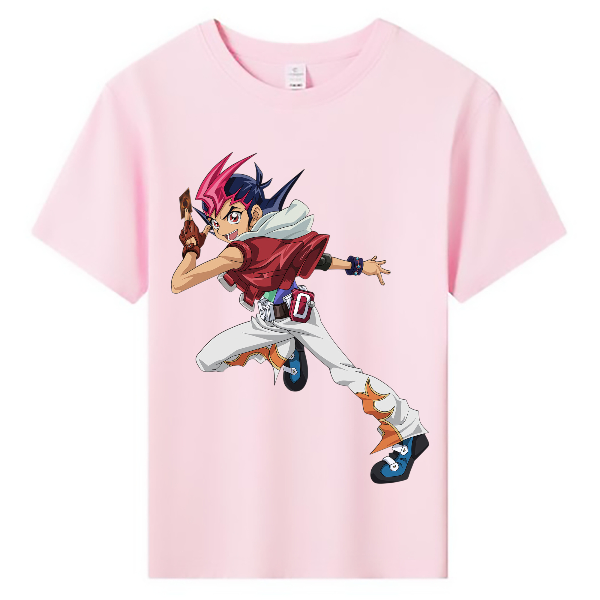 （画像用） 遊☆戯☆王 Yu-Gi-Oh! 綿100％キッズTシャツ（フロントプリント）