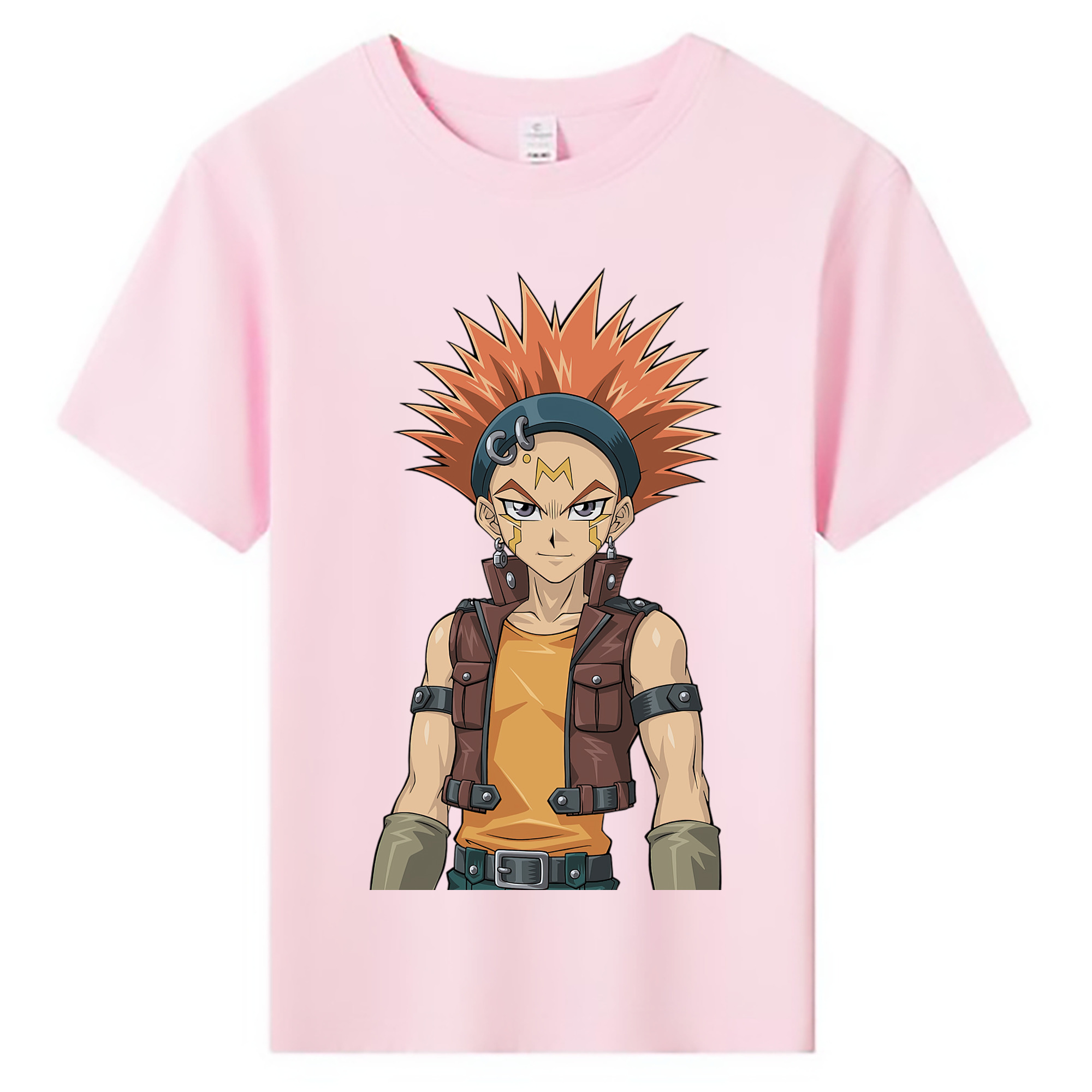 （画像用） 遊☆戯☆王 Yu-Gi-Oh! 綿100％キッズTシャツ（フロントプリント）