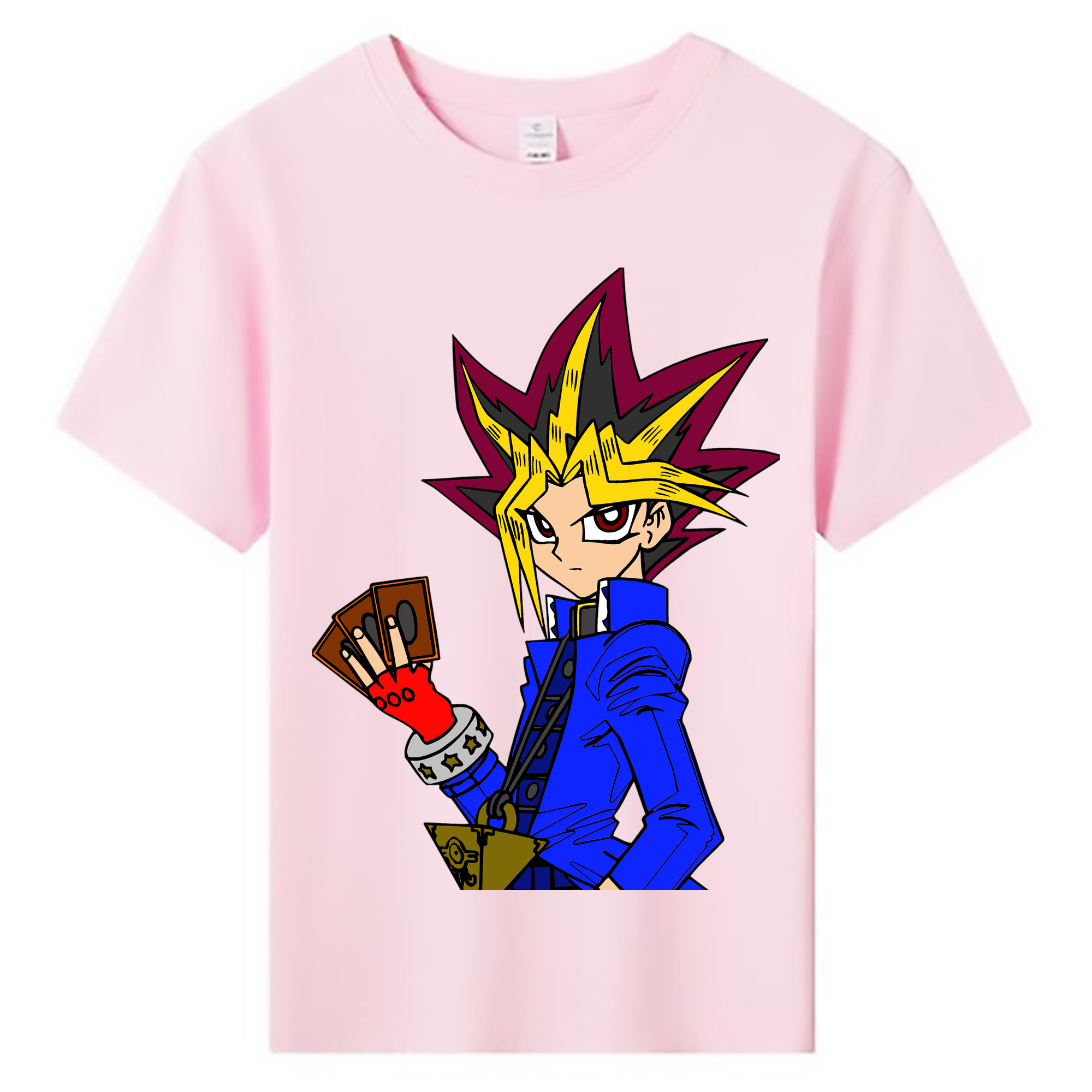 （画像用） 遊☆戯☆王 Yu-Gi-Oh! 綿100％キッズTシャツ（フロントプリント）