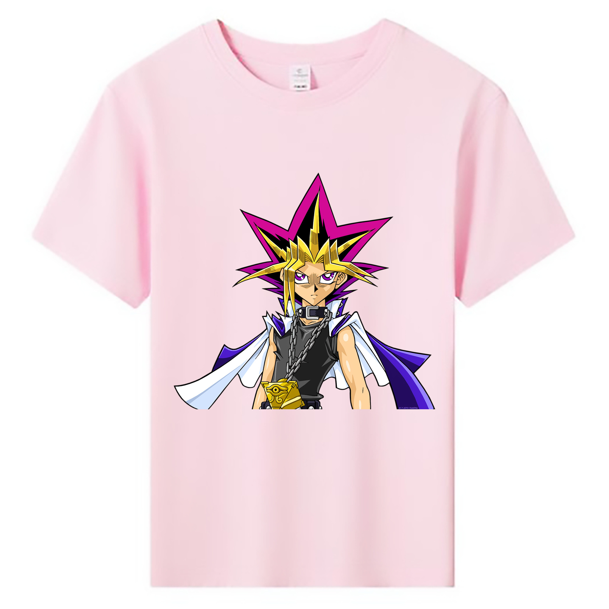 （画像用） 遊☆戯☆王 Yu-Gi-Oh! 綿100％キッズTシャツ（フロントプリント）