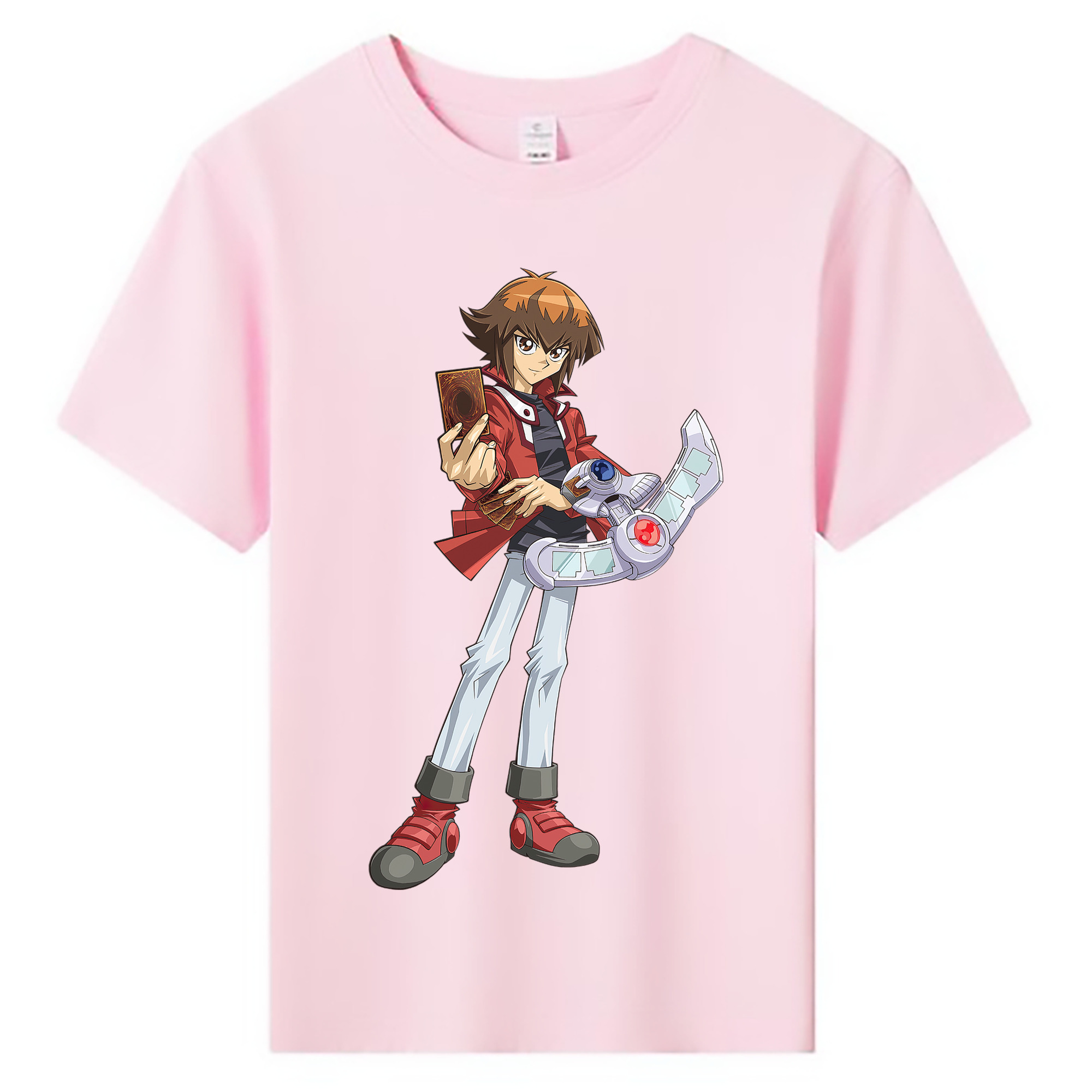 （画像用） 遊☆戯☆王 Yu-Gi-Oh! 綿100％キッズTシャツ（フロントプリント）