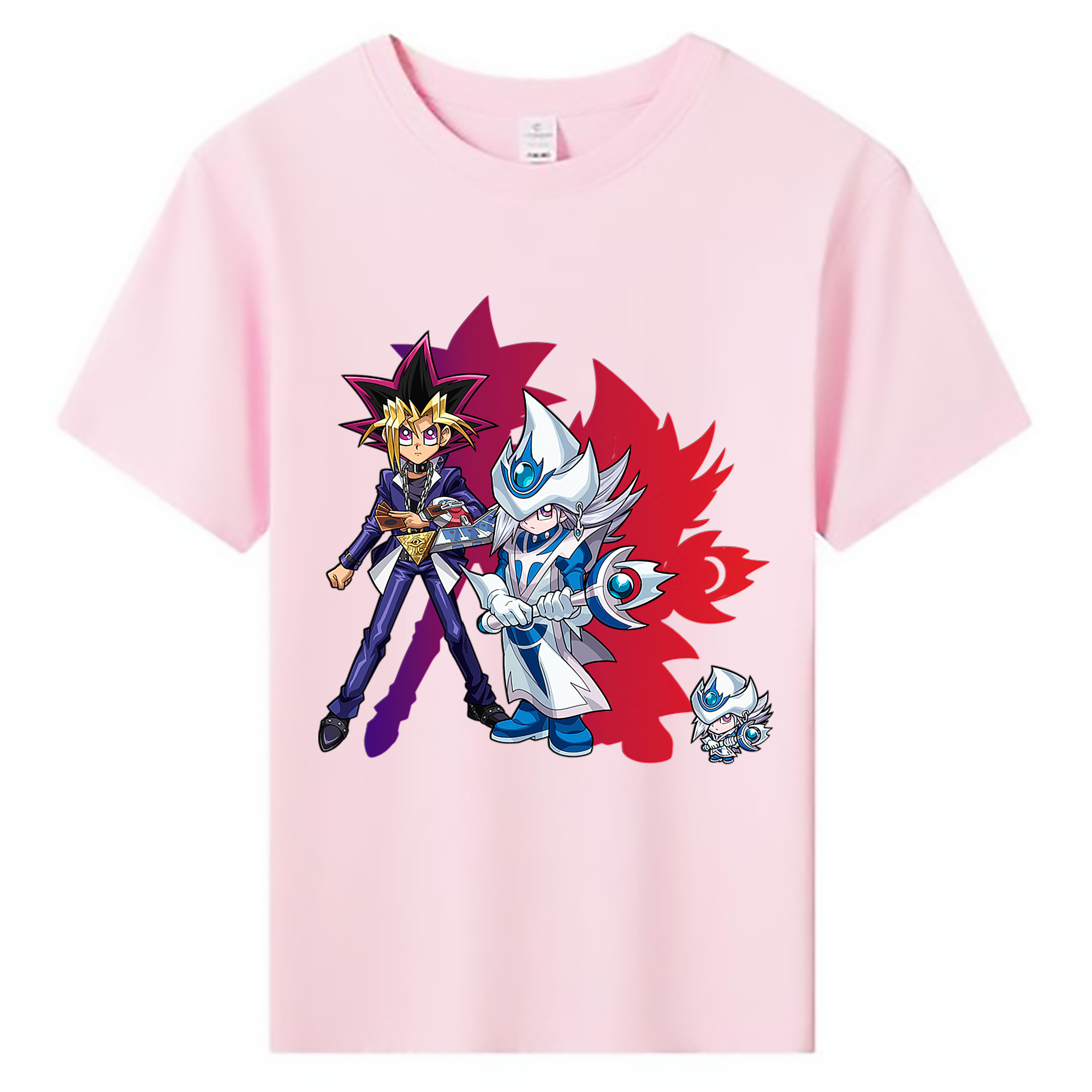 （画像用） 遊☆戯☆王 Yu-Gi-Oh! 綿100％キッズTシャツ（フロントプリント）